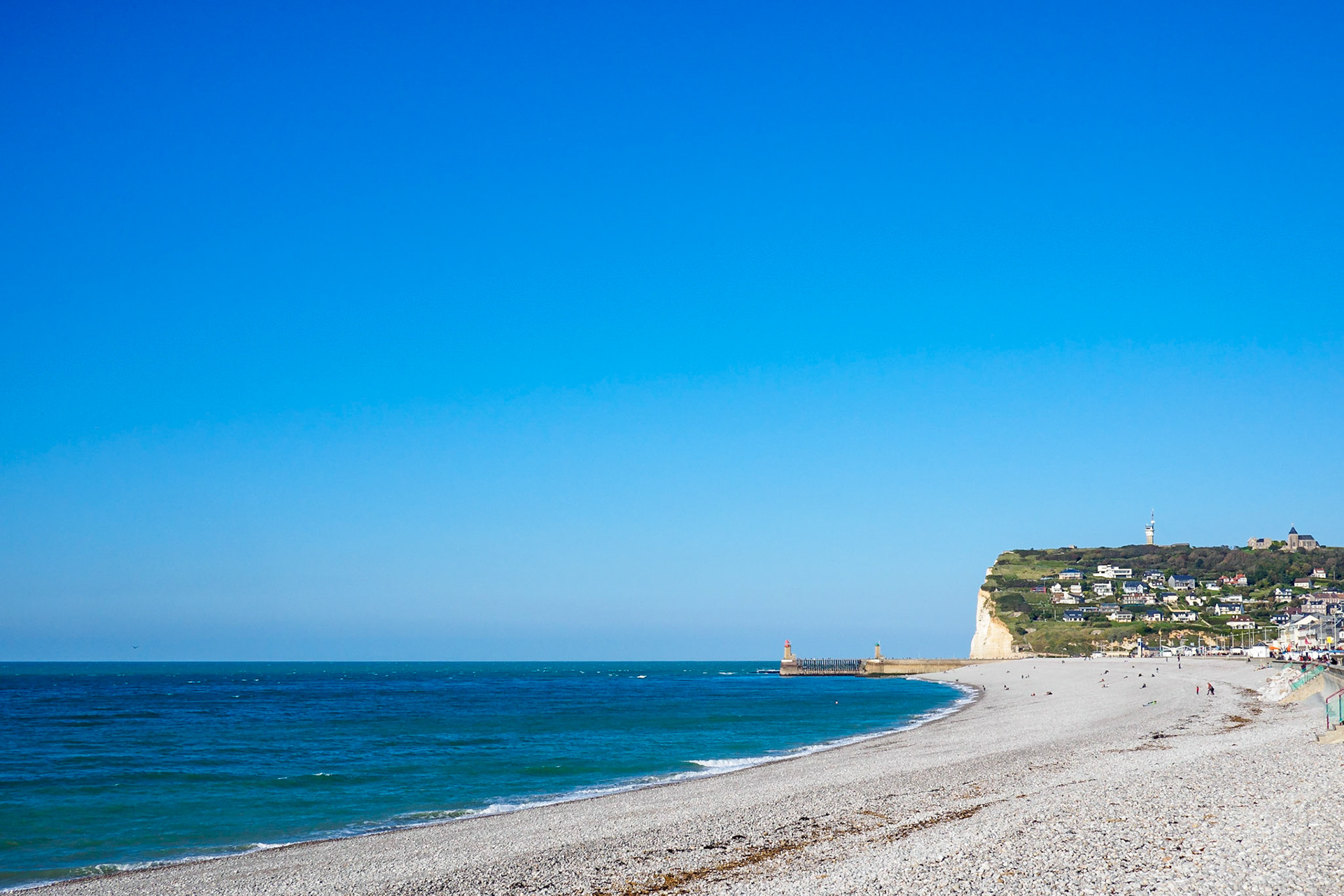 Fécamp beach