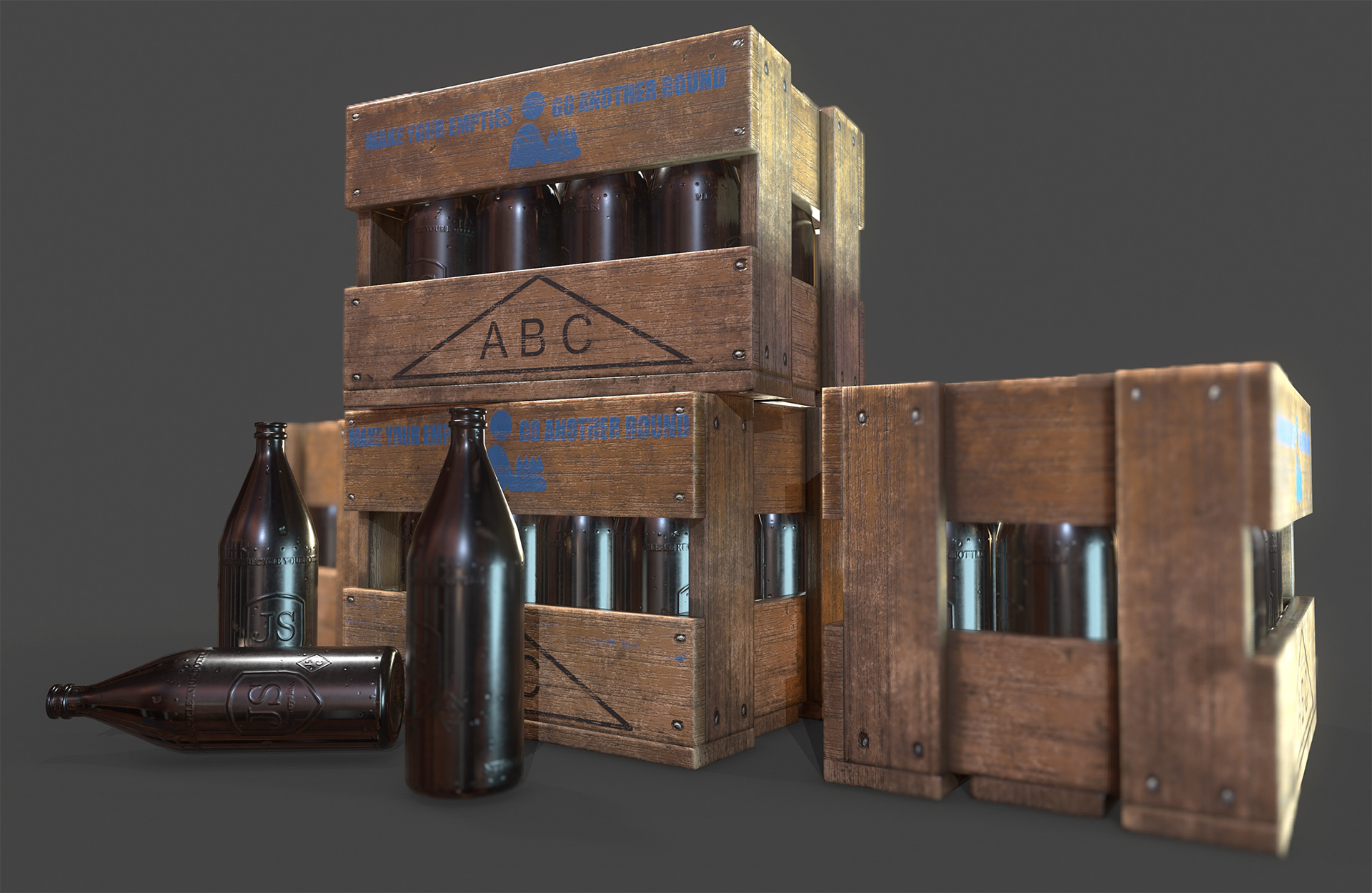 ABC Empty Crate