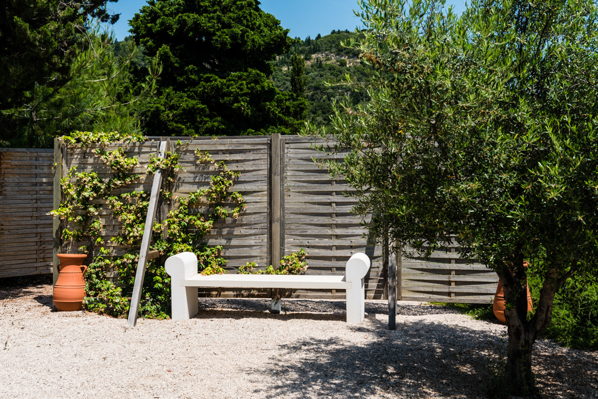 Stone bench