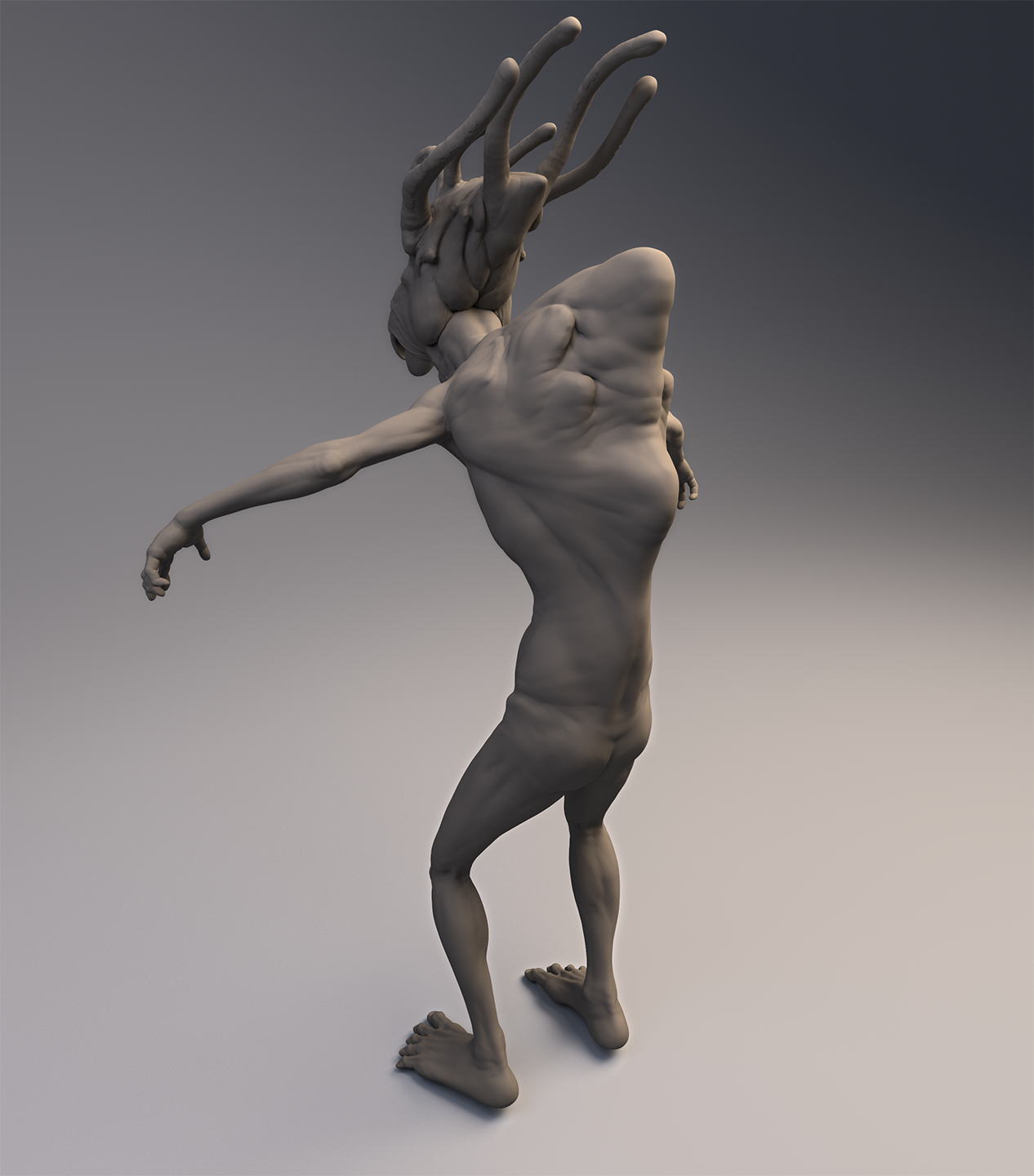 Mugwump model from concept (WIP)