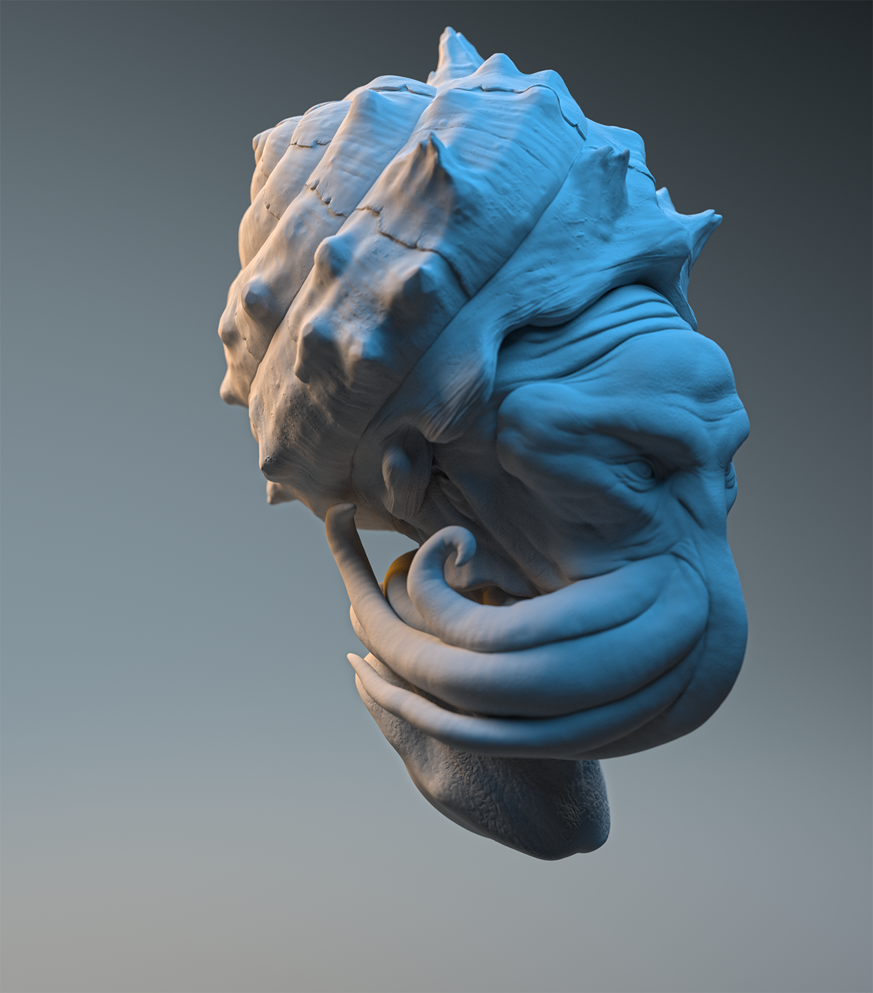 Alien Head for unnamed project