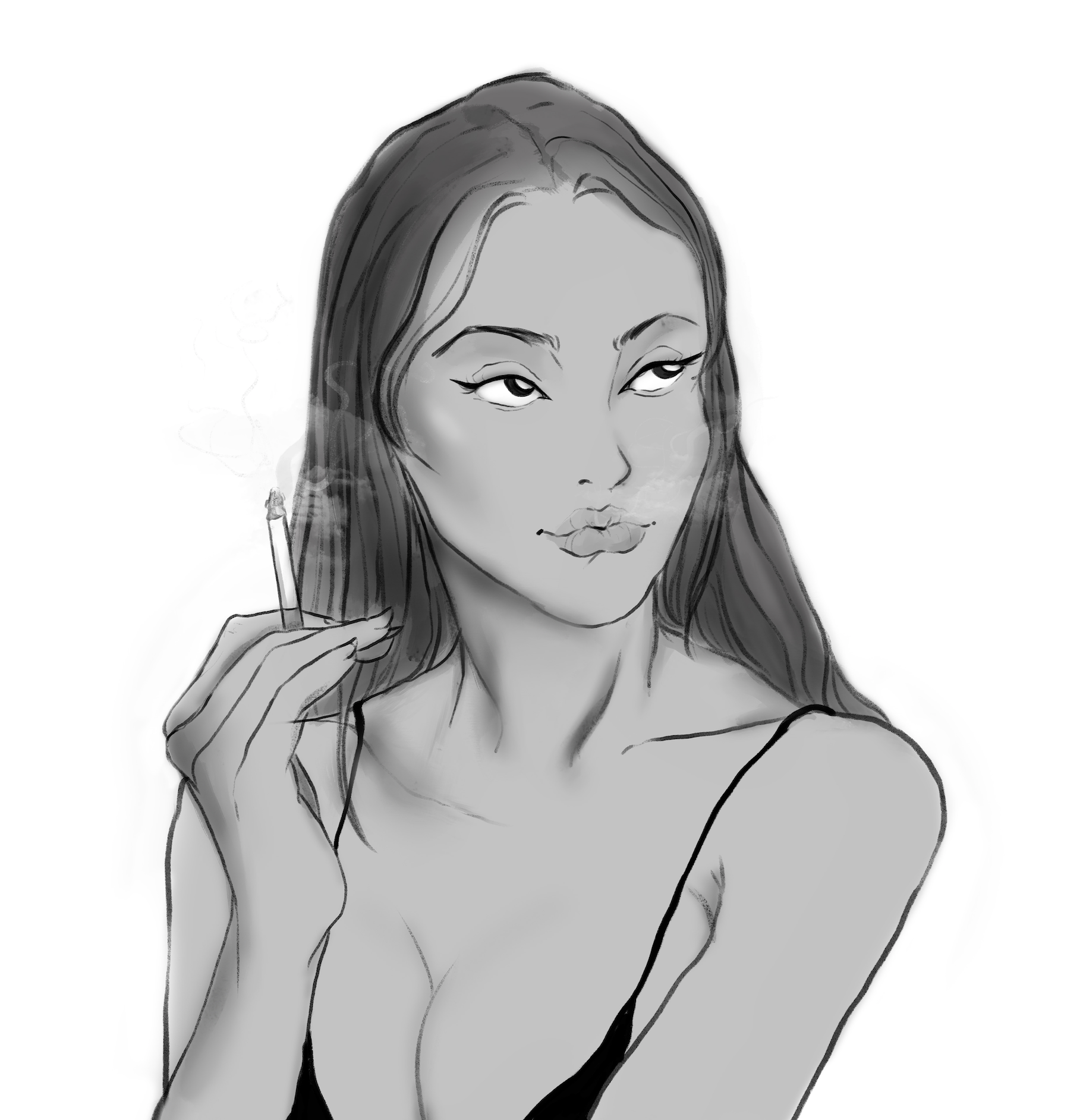 SMOKING TABOO/TEMPTATION ON PHOTOSHOP