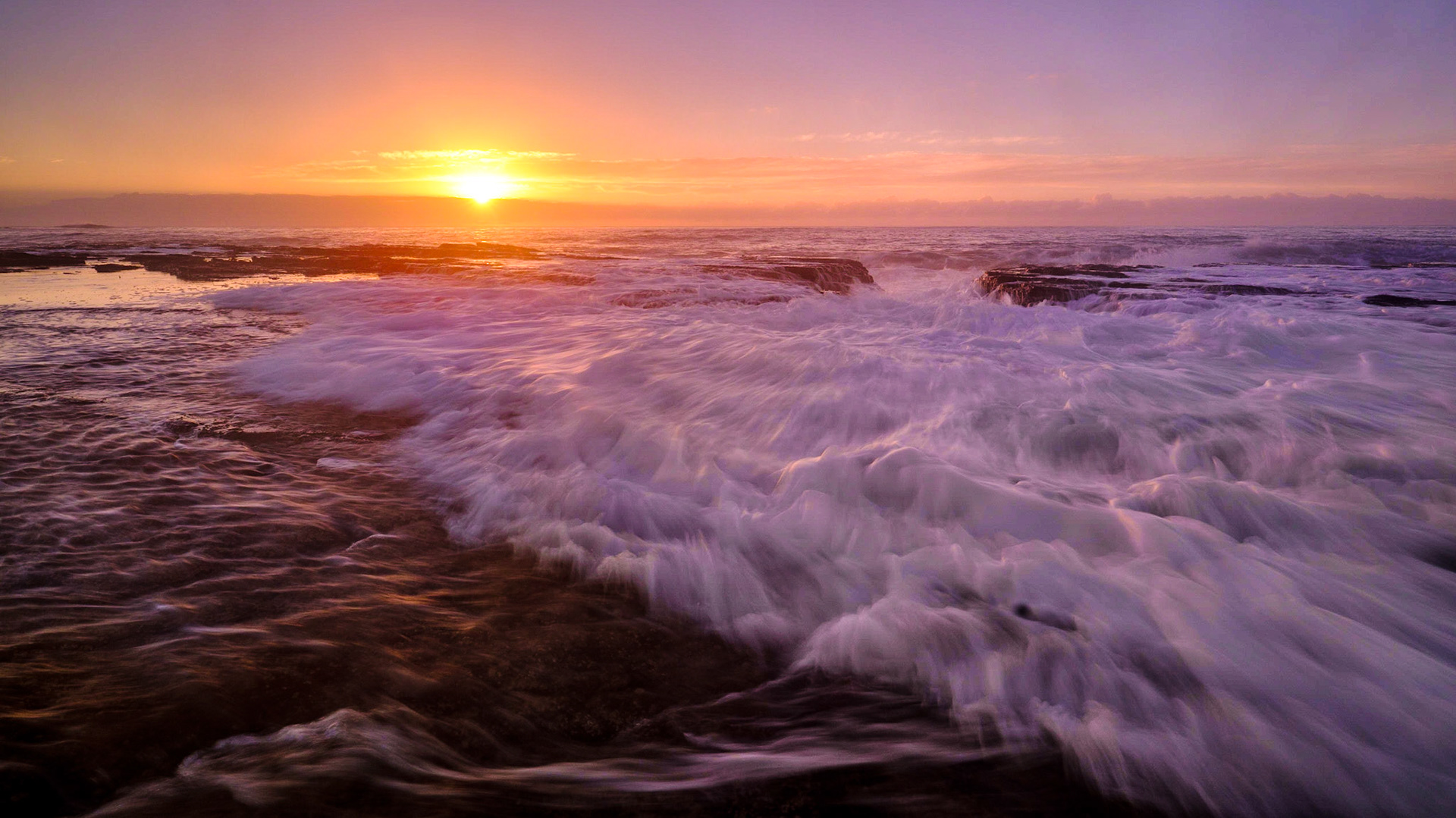 Rock Shelf at North Narrabeen