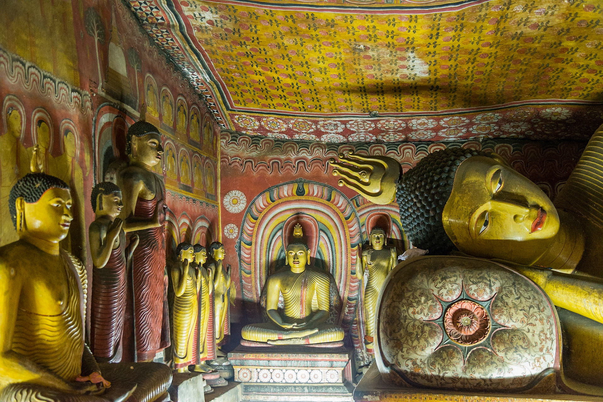 Sri Lanka, Dambulla Cave