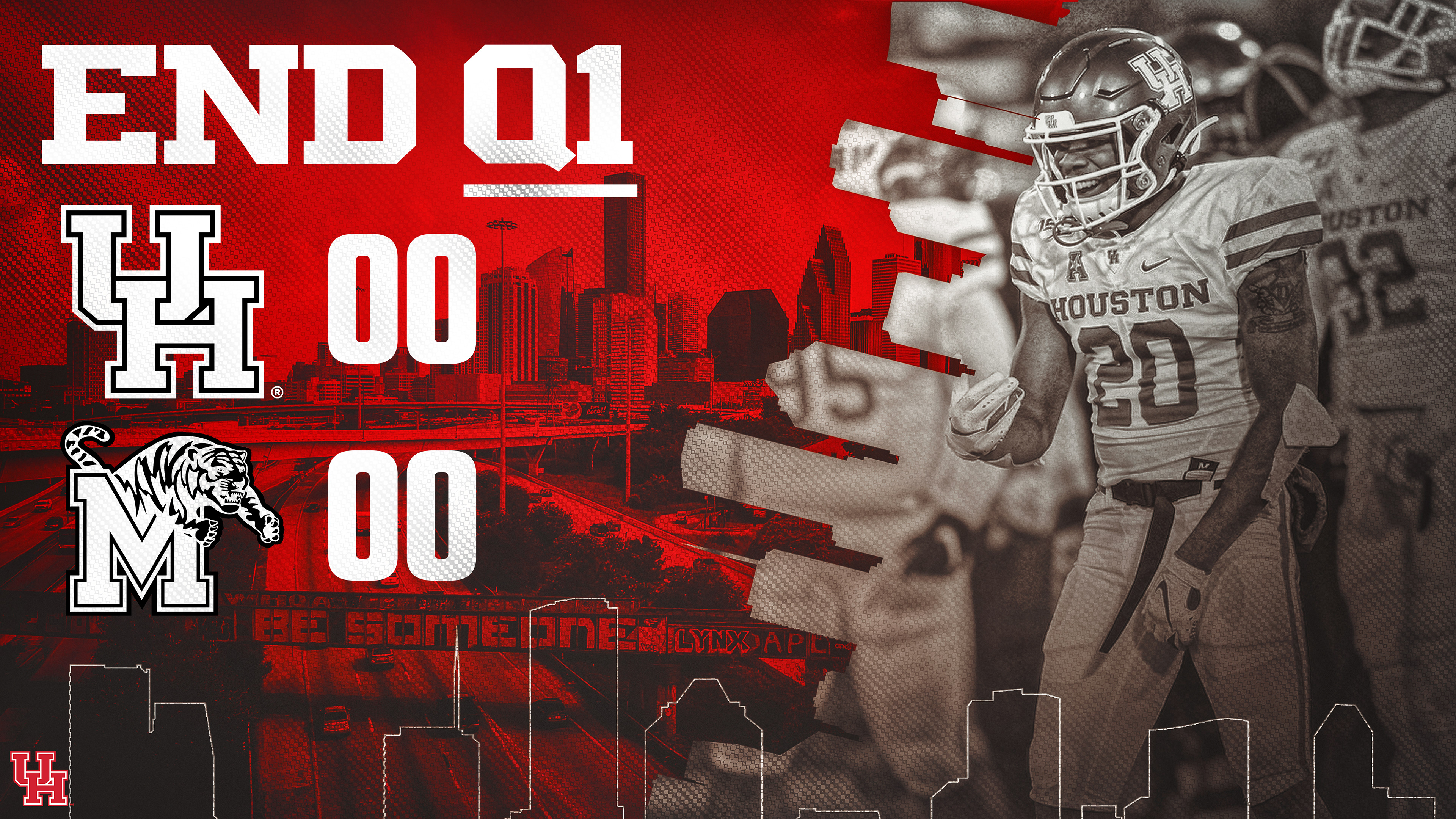 End Quarter Score Update - Twitter Template