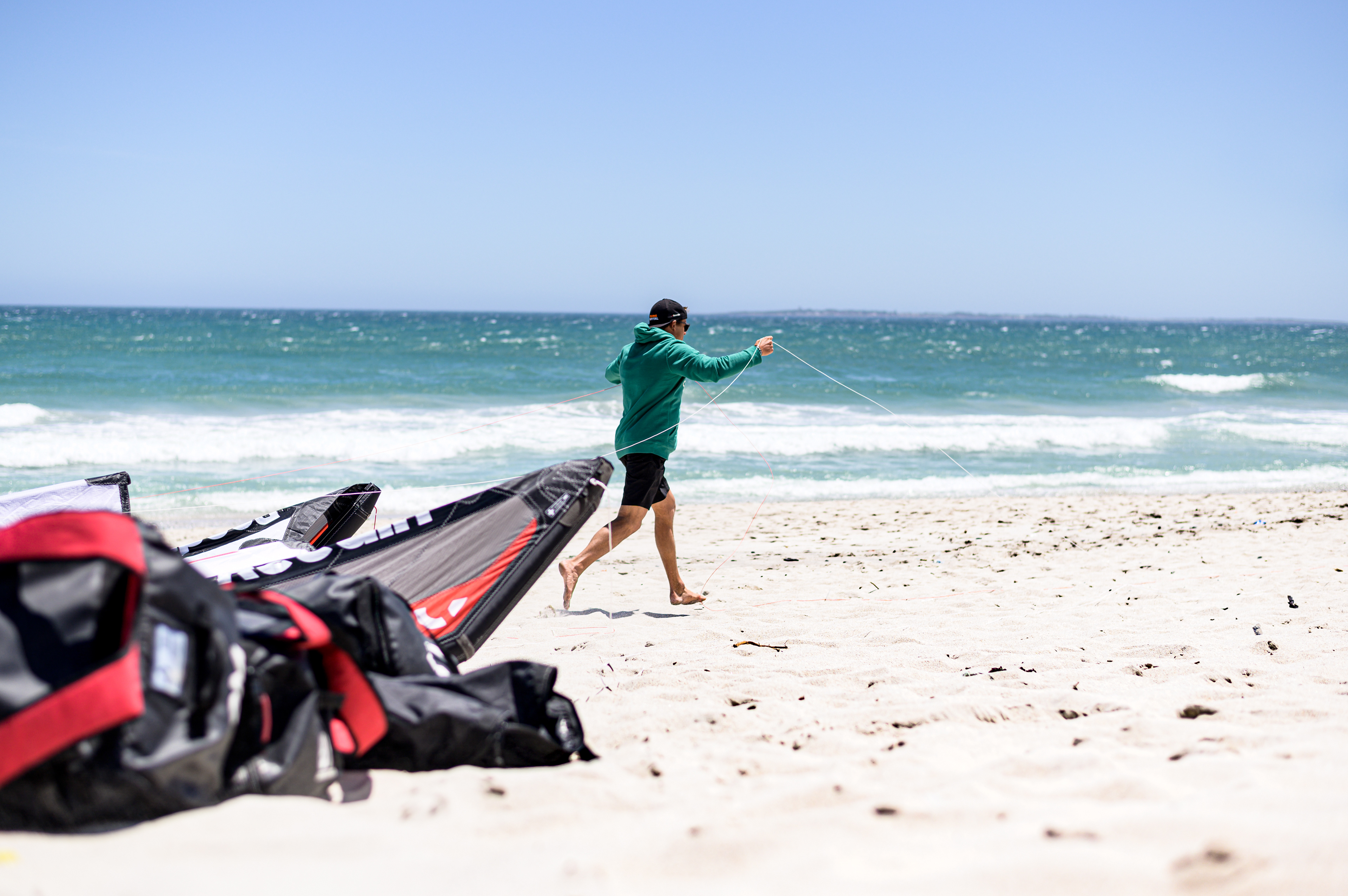 Kevin Langeree preparing for King of the Air