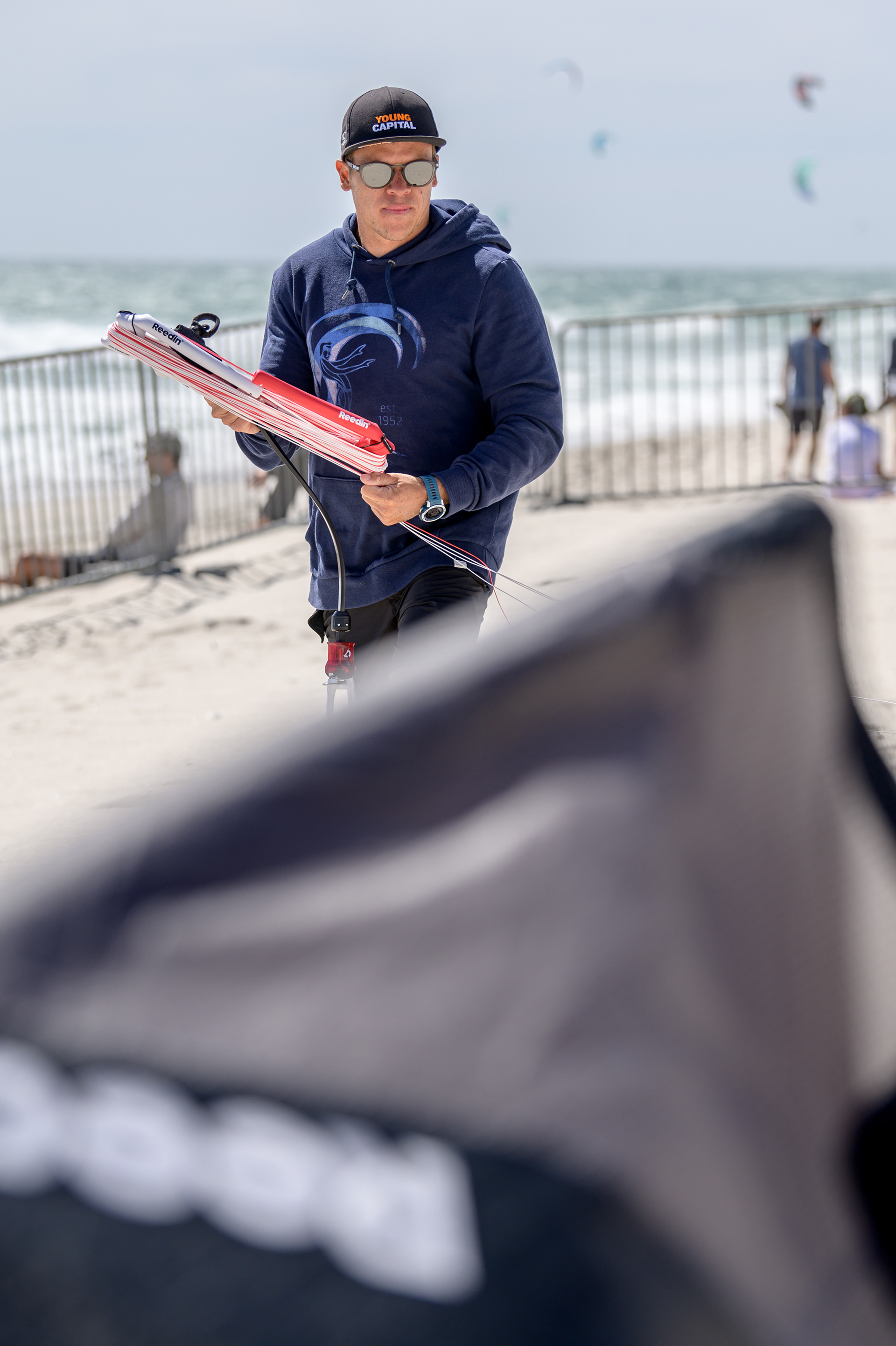 Kevin Langeree preparing for King of the Air