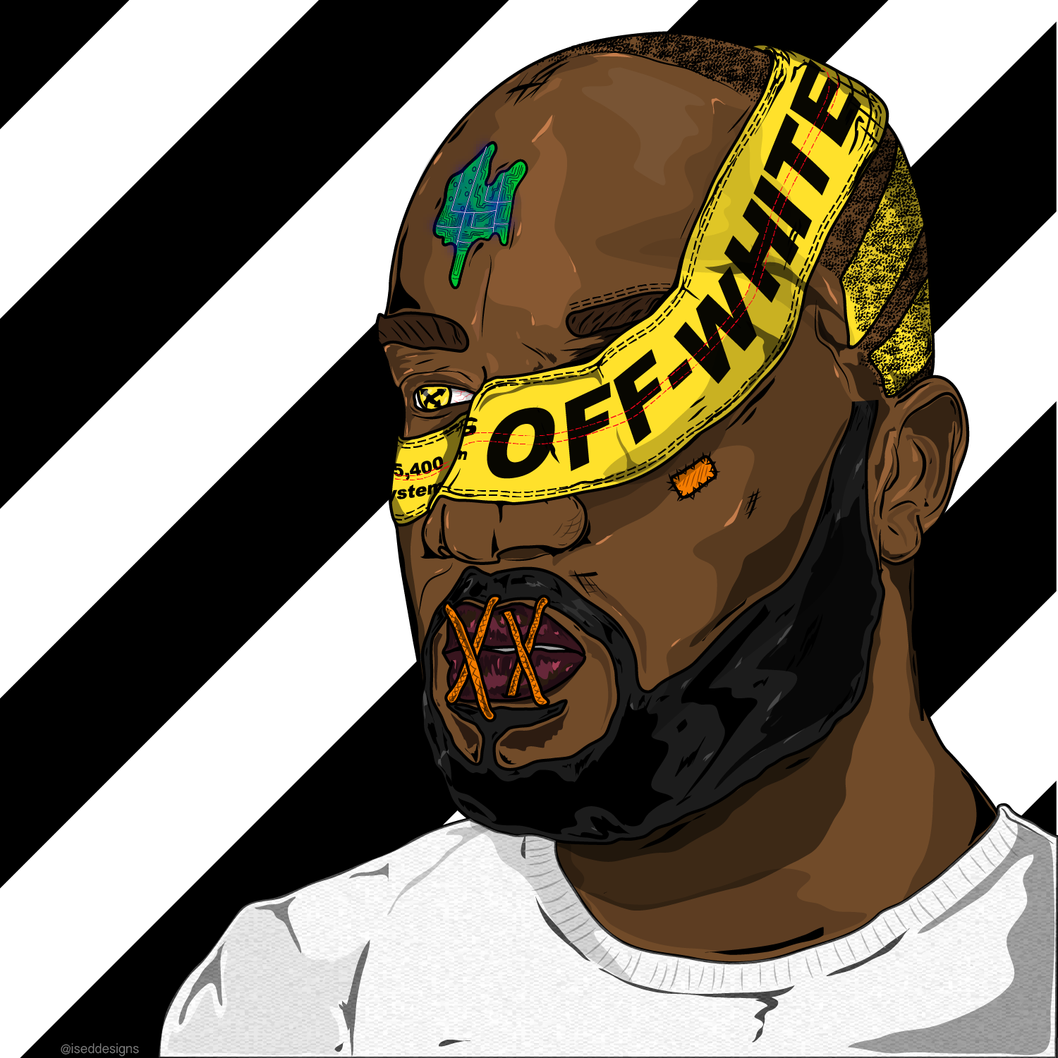 ISED Designs - Virgil Abloh Portrait