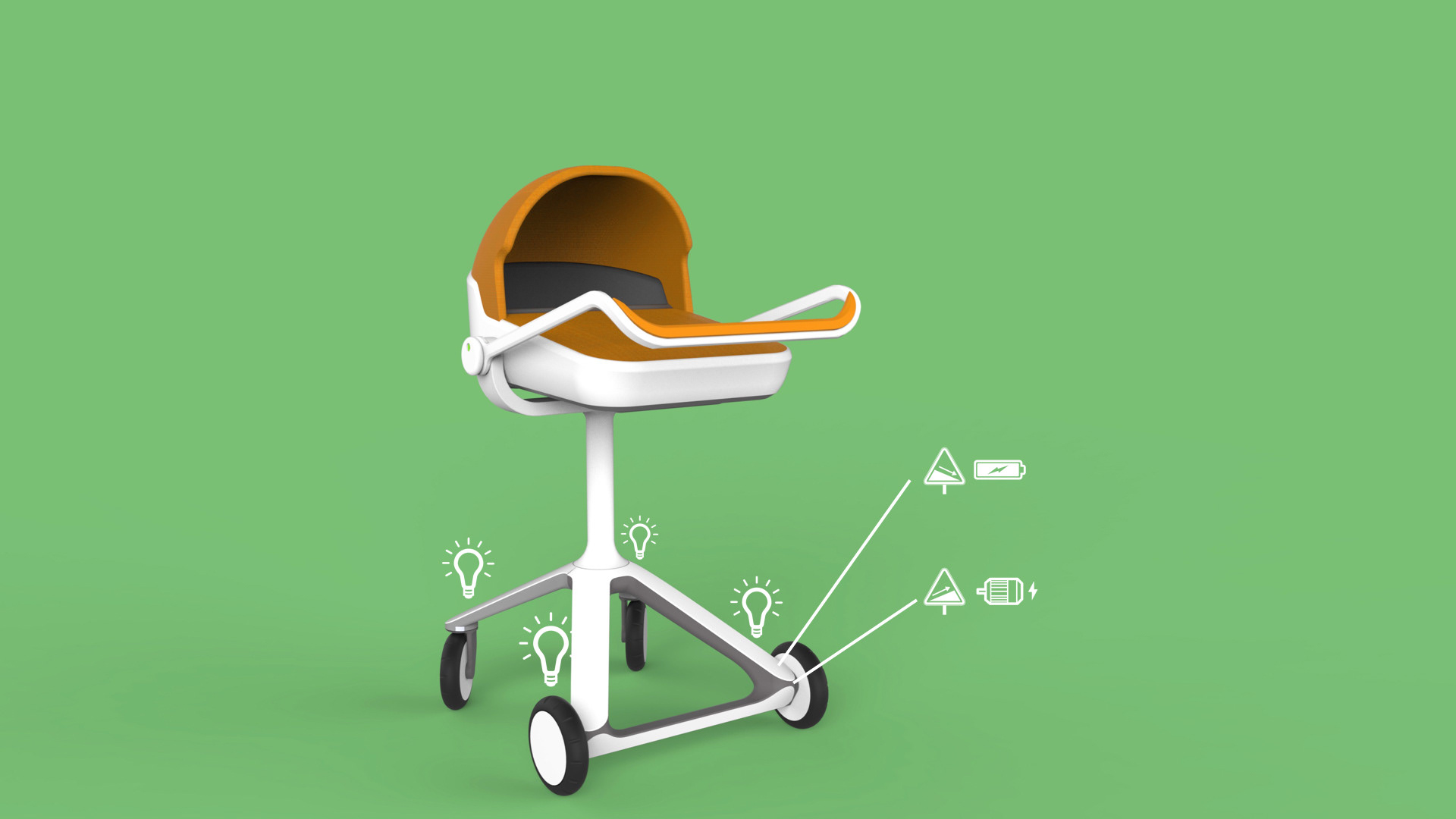 Пеленальный столик stokke care