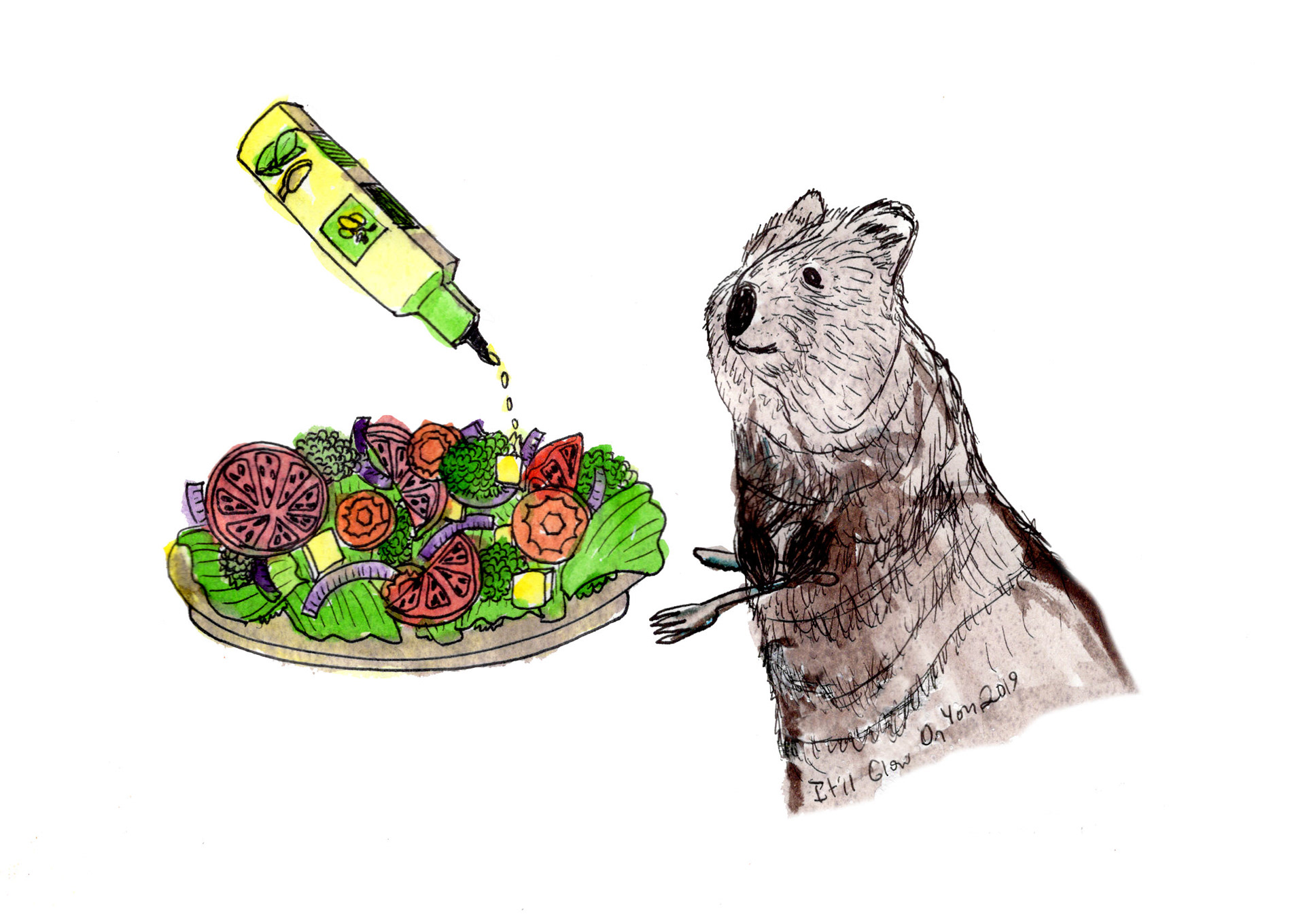 Quokka Salad