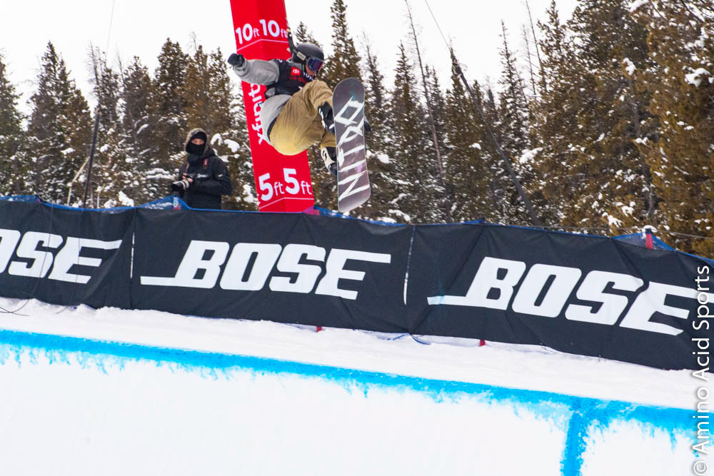 Auzzie Kent (#19) corks a McNasty in the Copper Halfpipe