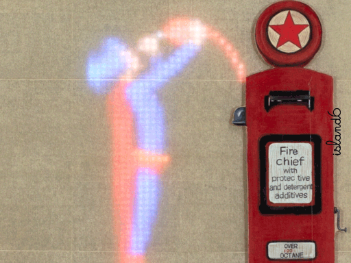 "Dignity of the Fuel" by island6 Art Collective (Liu Dao)