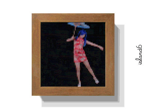 "Gone With The Blue" by island6 Art Collective
