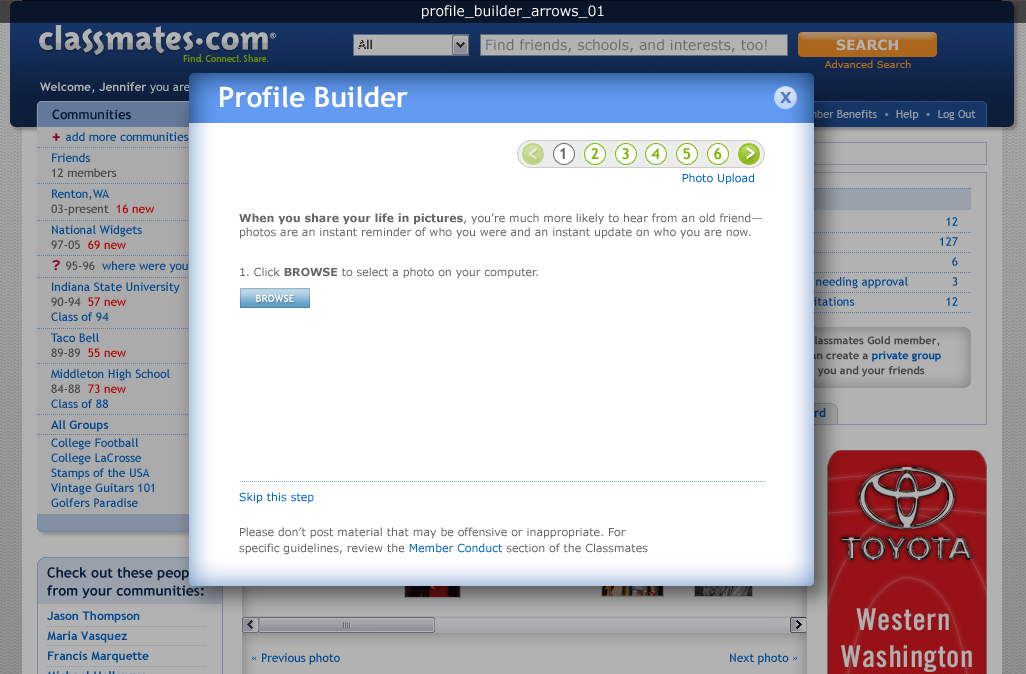 Onboarding overlay (yikes).