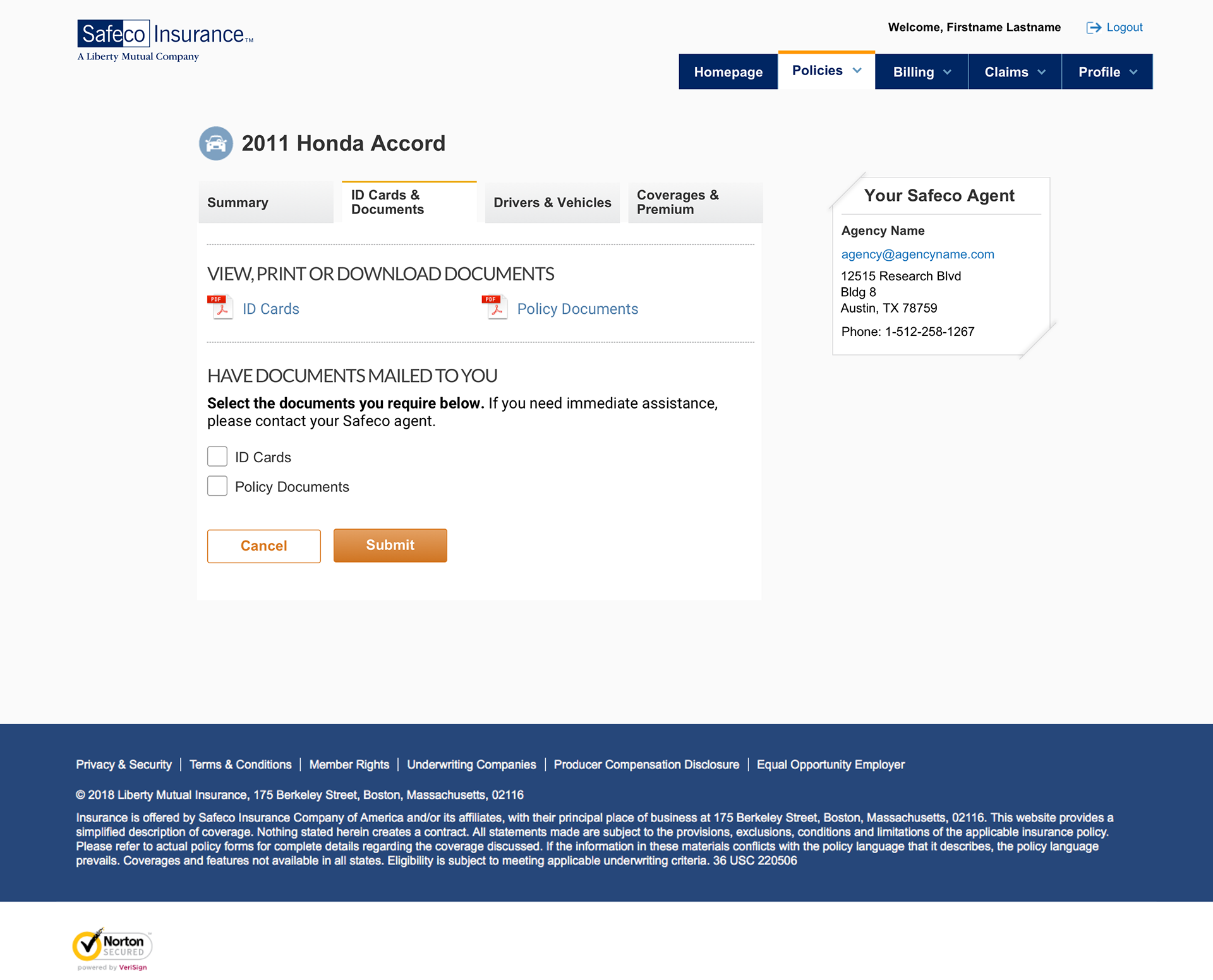 All Important ID Cards & Documents