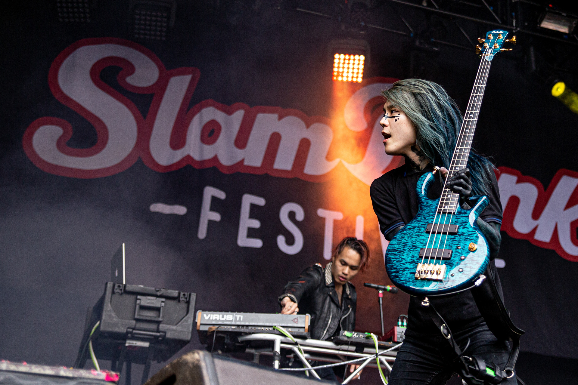 Cross Faith - Kazuki Takemura - Slamdunk South 2017