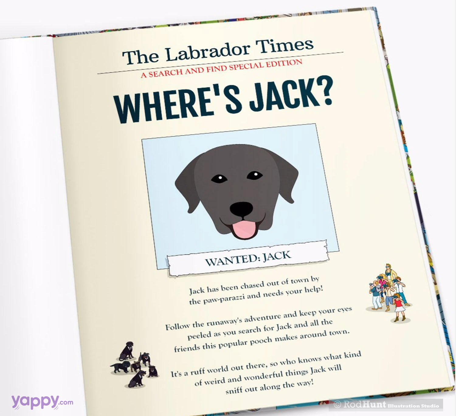 Illustrated Personalised story book