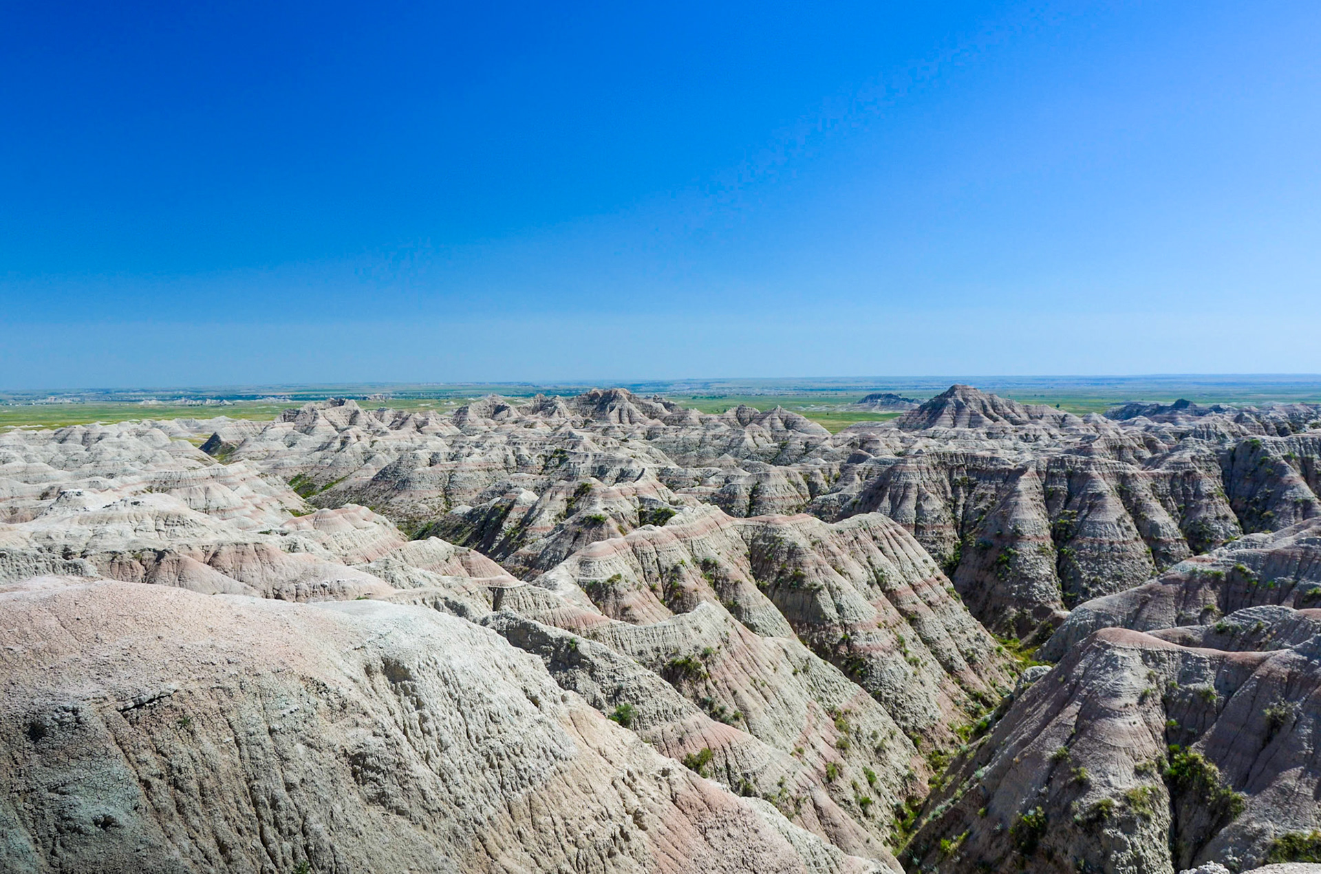 View from White River Valley Overlook, Badlands National Park, South Dakota