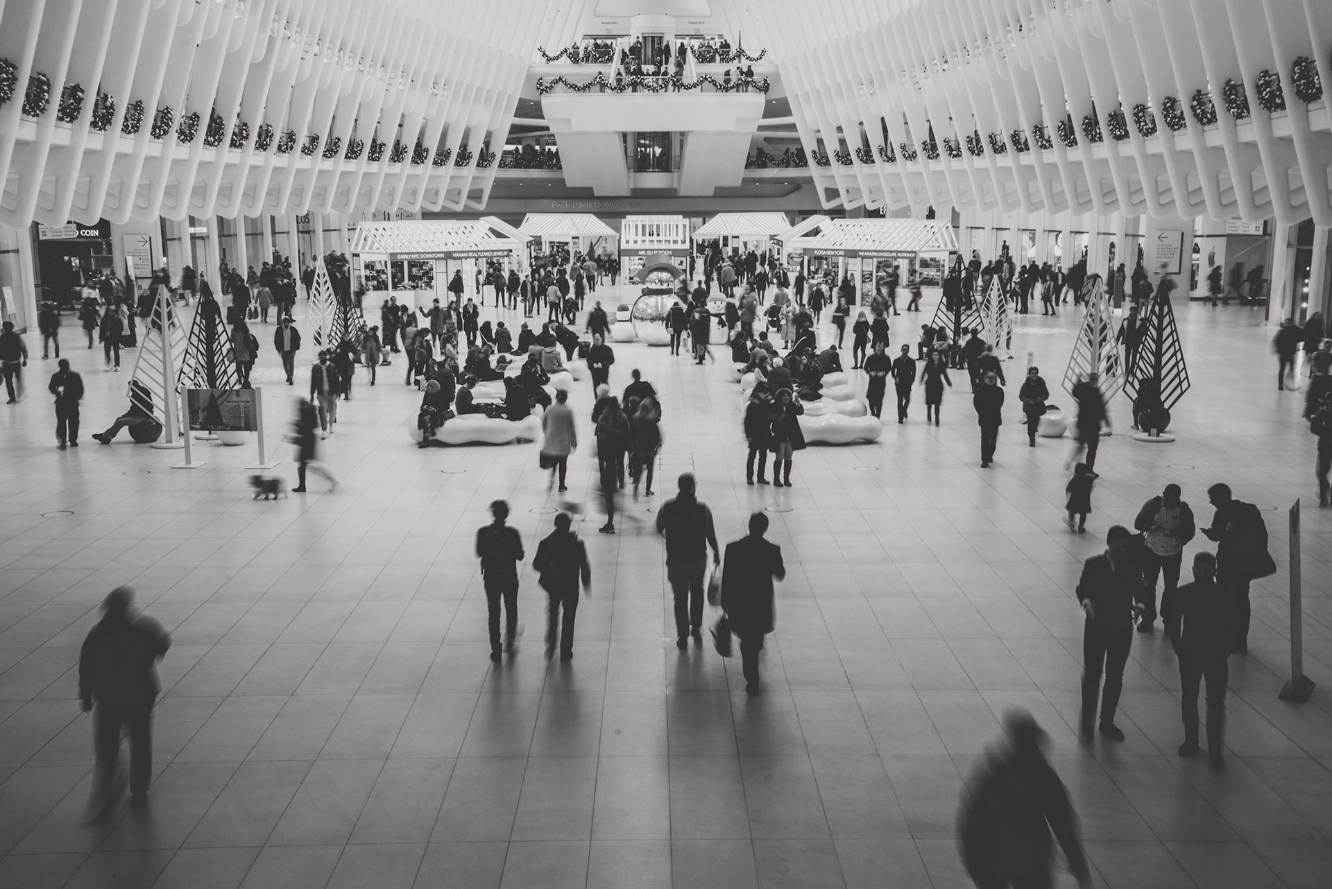 Christmastime at the Oculus