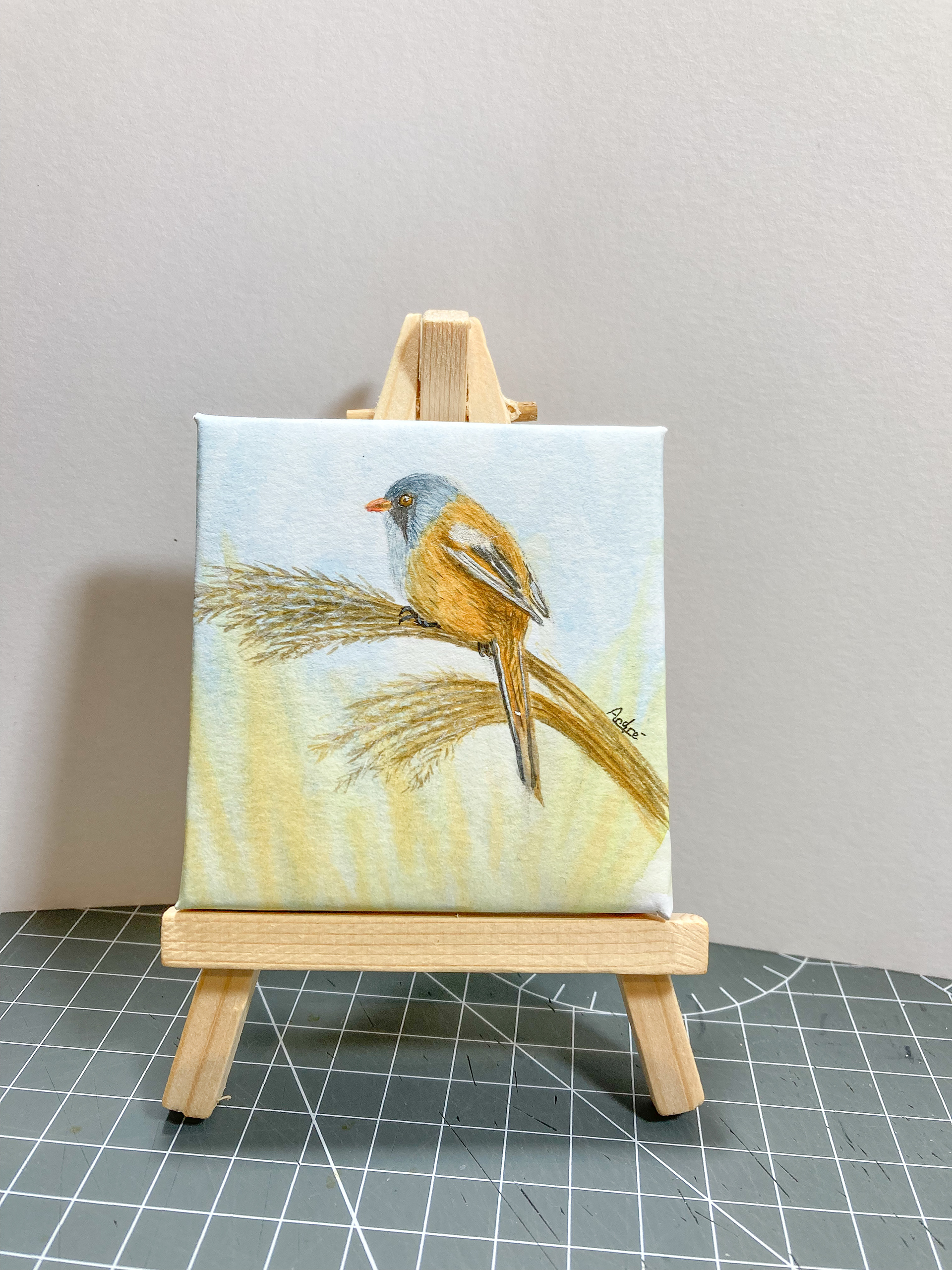 mini painting 7x7 cm