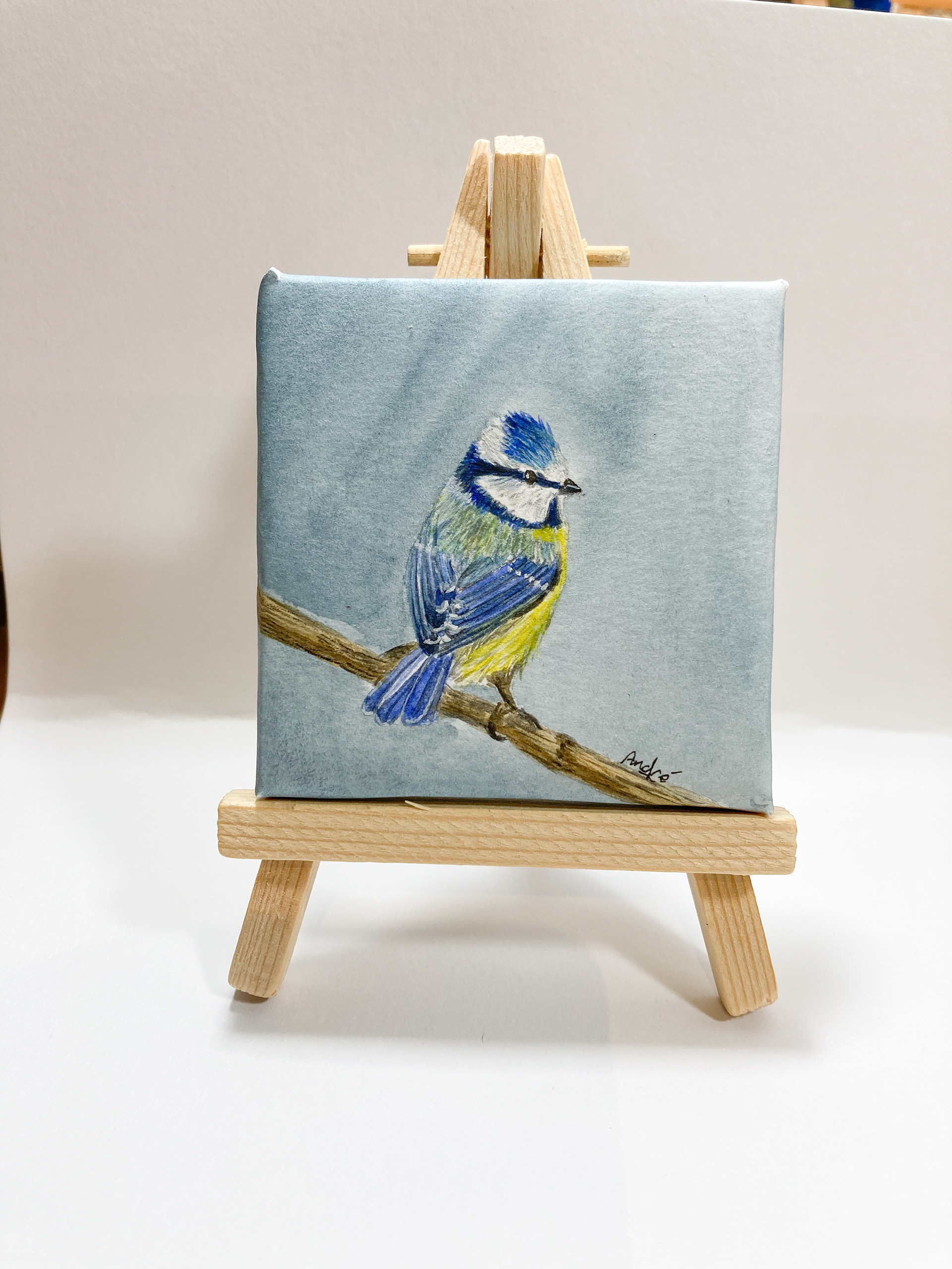 mini painting 7x7 cm