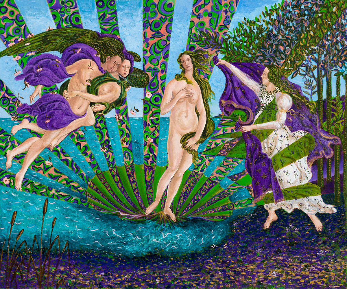 The Birth of Venus - Oil on Linen