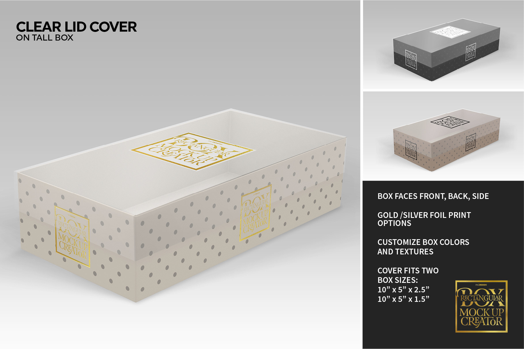 Download IN.C DESIGN STUDIO - Rectangular Box MockUp Creator