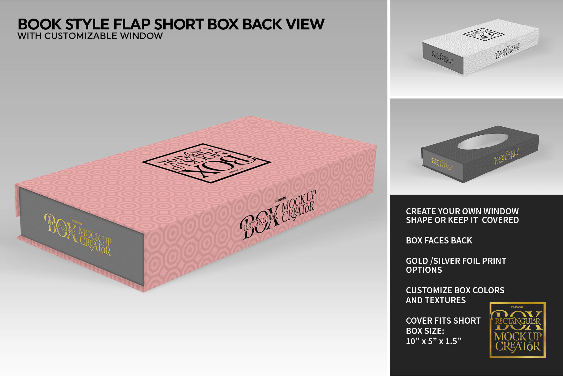 Download IN.C DESIGN STUDIO - Rectangular Box MockUp Creator