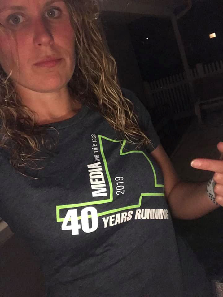 Wearing my favorite shirt!