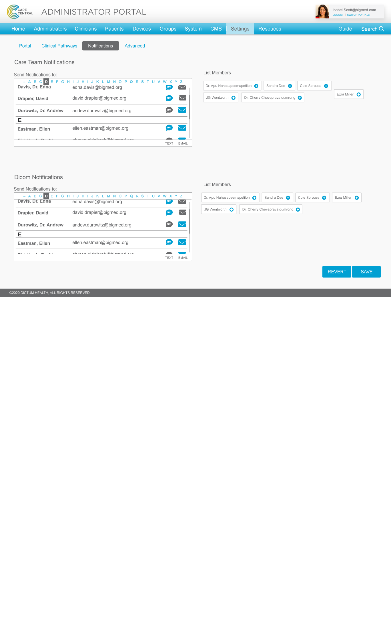 SMS/Email Notifications