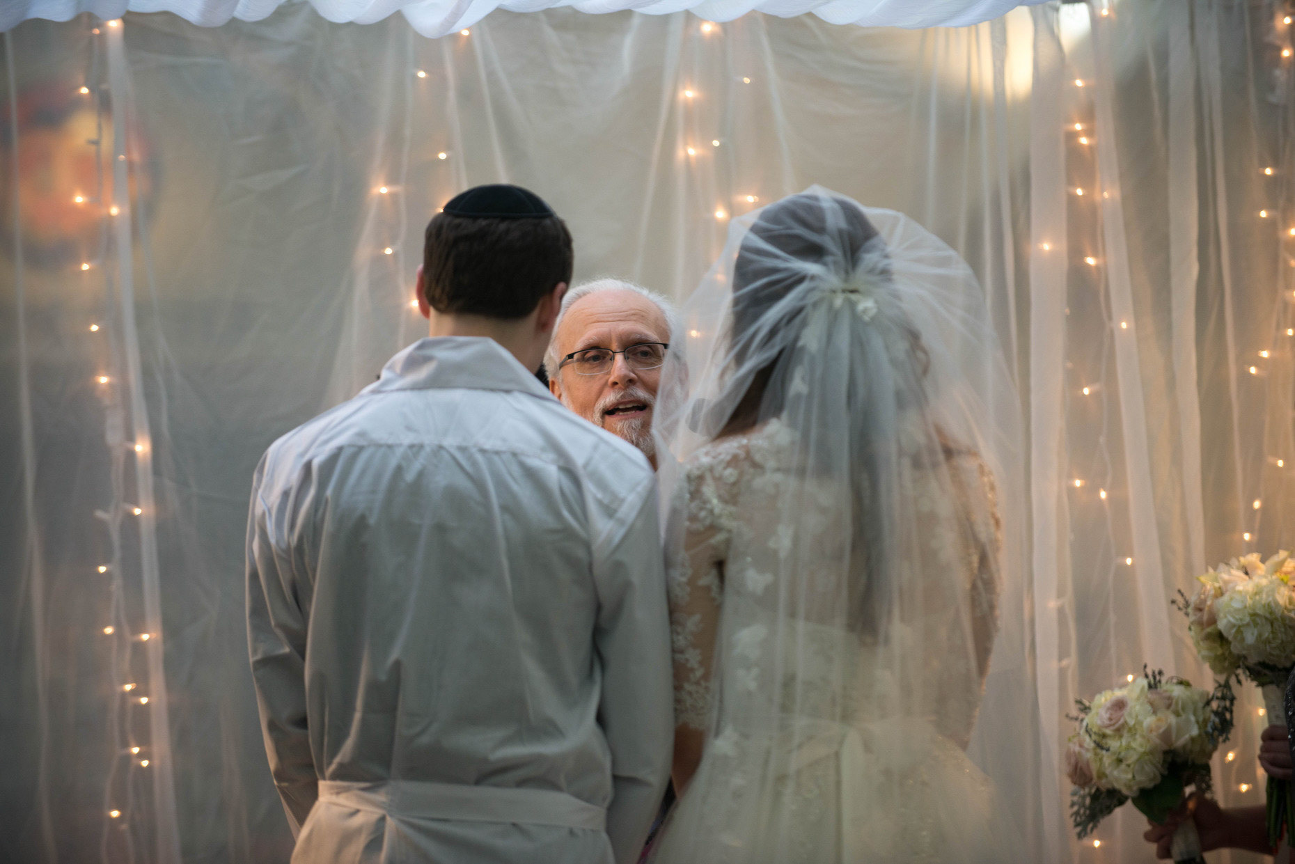 Rebecca and Gavriel's wedding at Shomrei Emunah on Sunday, November 22, 2015.