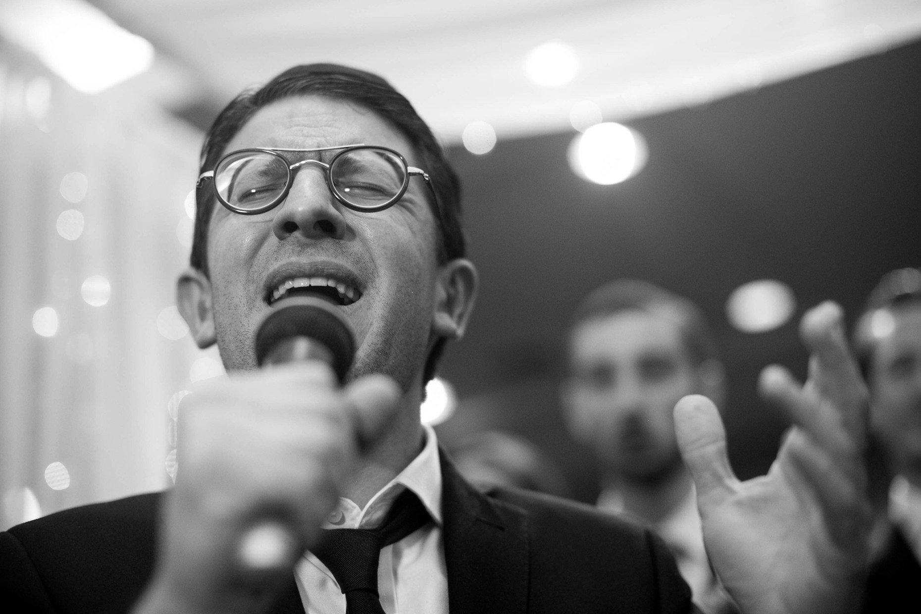 Rebecca and Gavriel's wedding at Shomrei Emunah on Sunday, November 22, 2015.