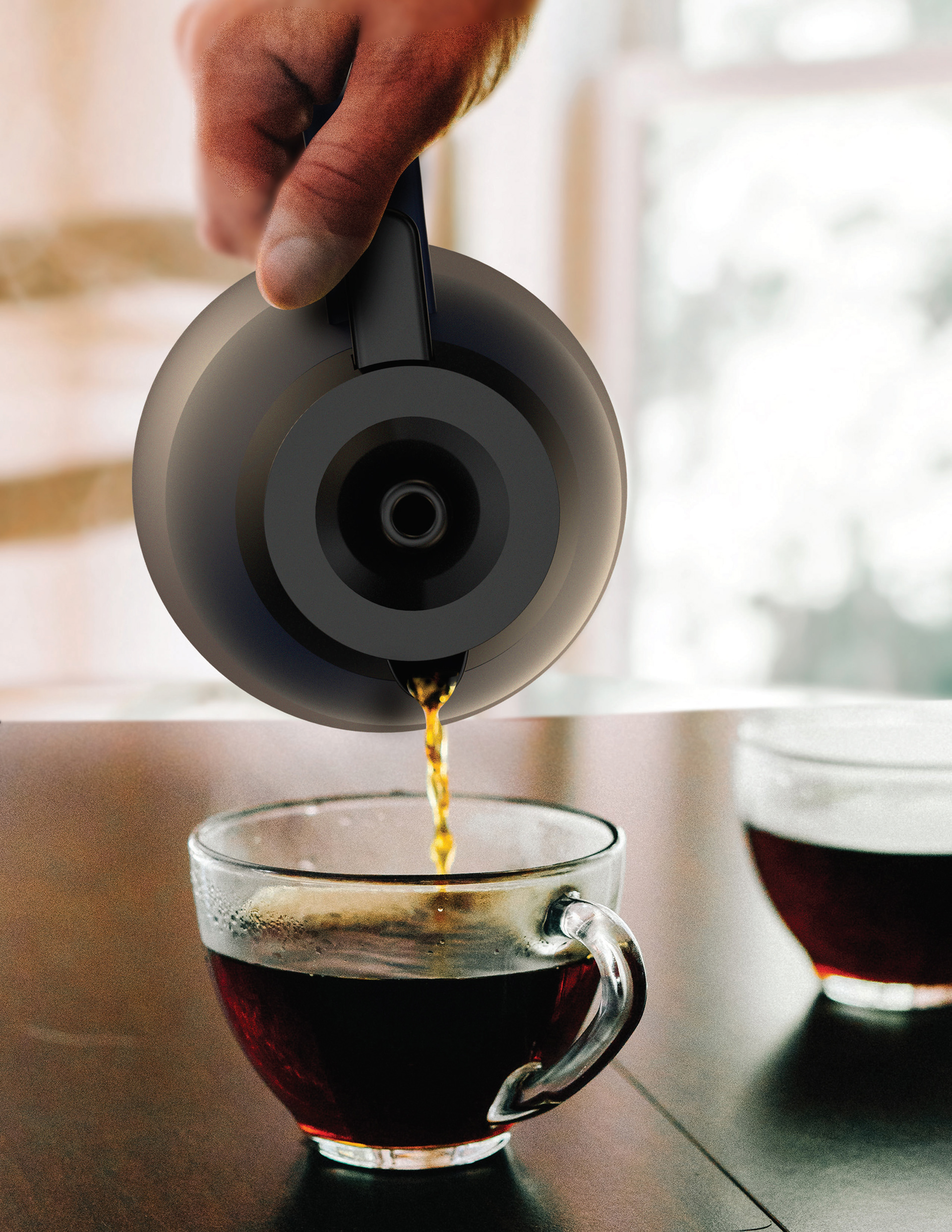 Bodum coffeemaker digital modeling workout.