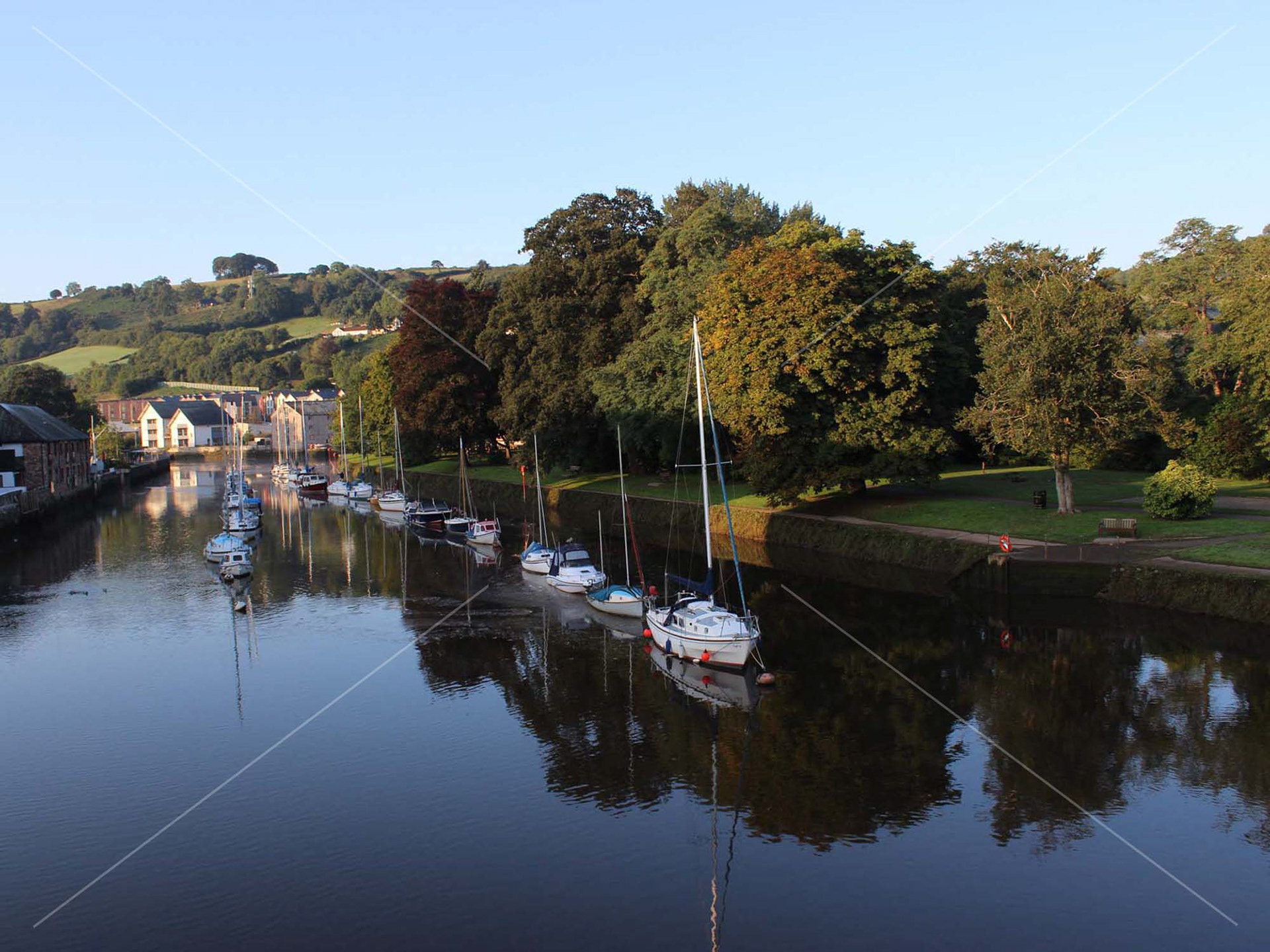River Dart in Totnes