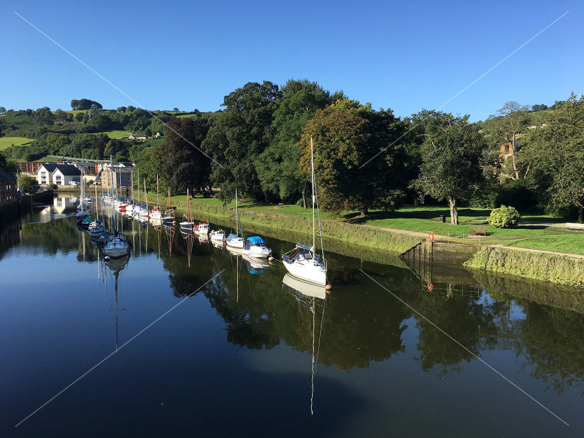 River Dart in Totnes