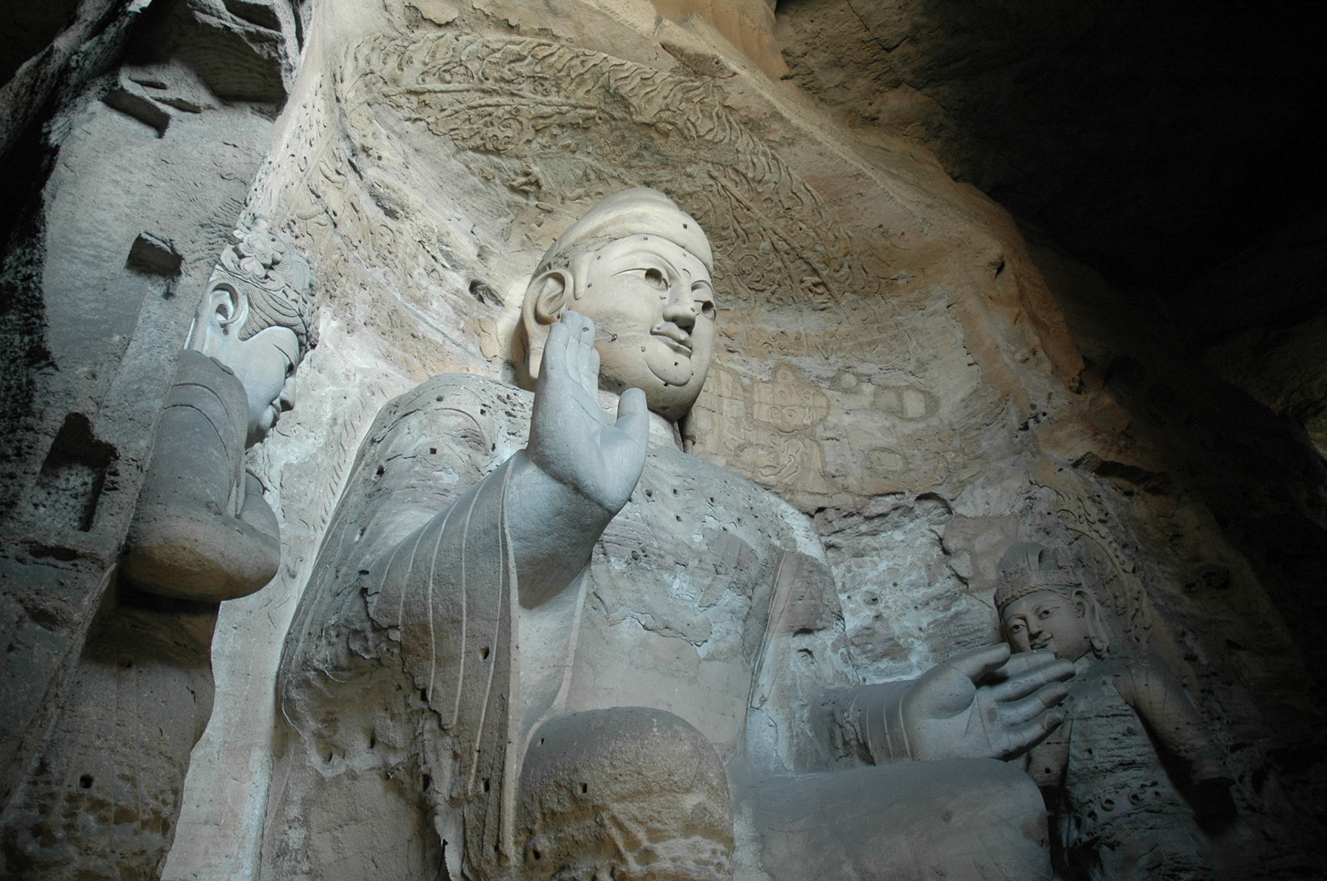 Yungang Caves near Datong (Shanxi, China)