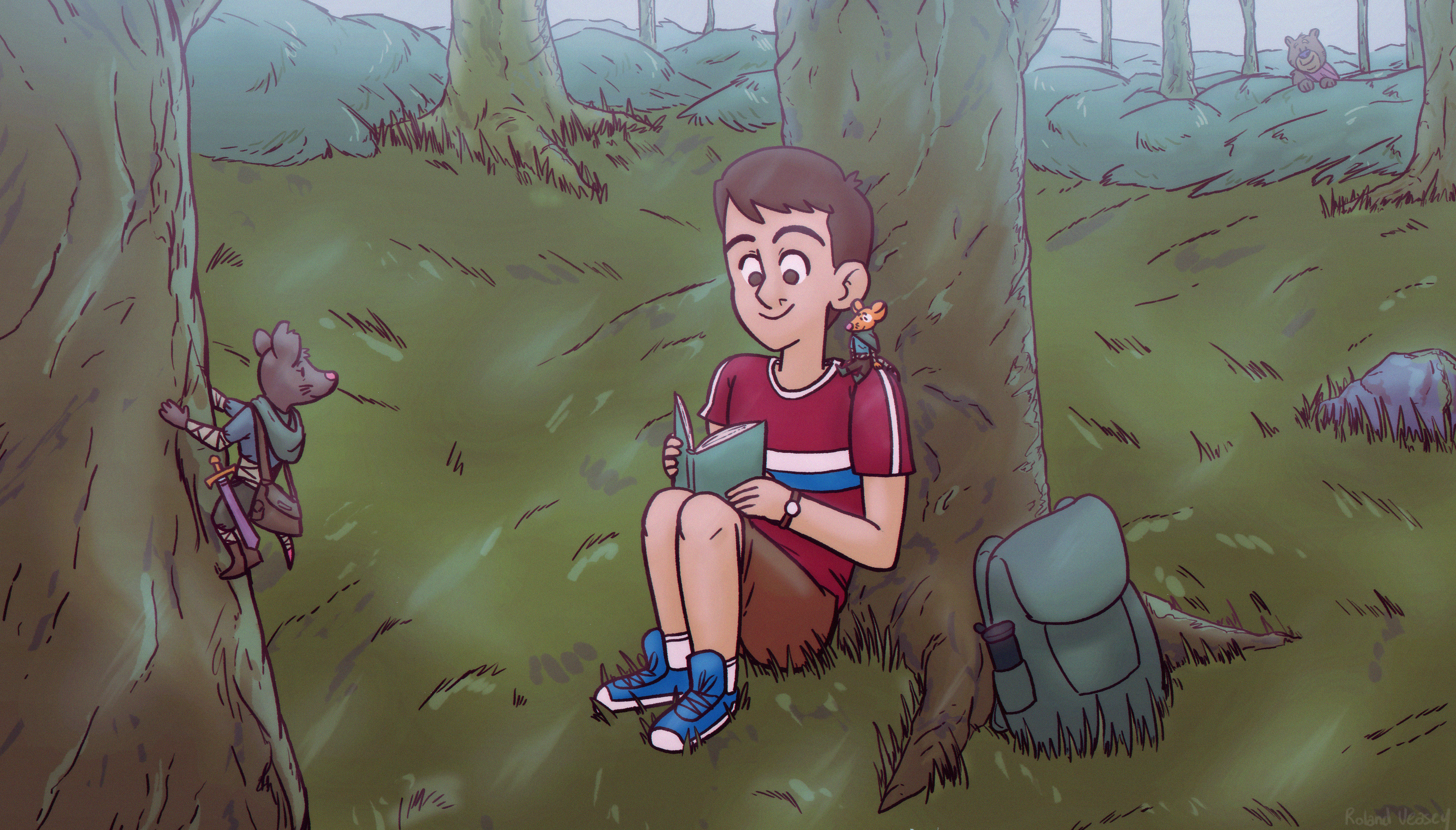 Mouse Story. (Photoshop. Jul.2019)