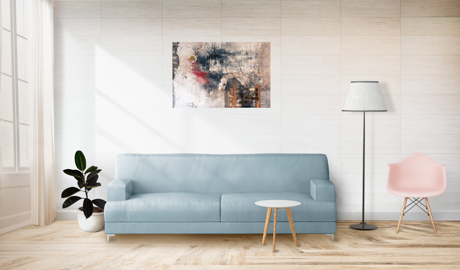 Tirage sur alu Dibond - 90 x 60 cm - 350€