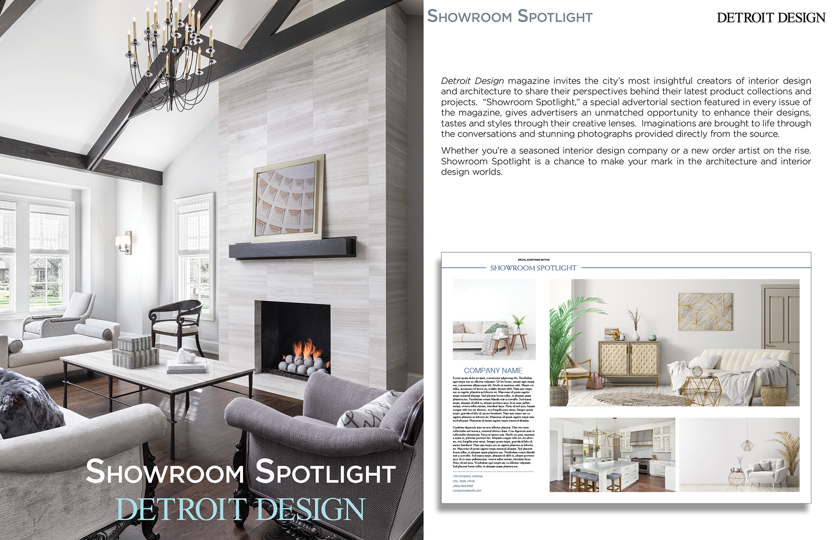 Showroom Spotlight Media Kit