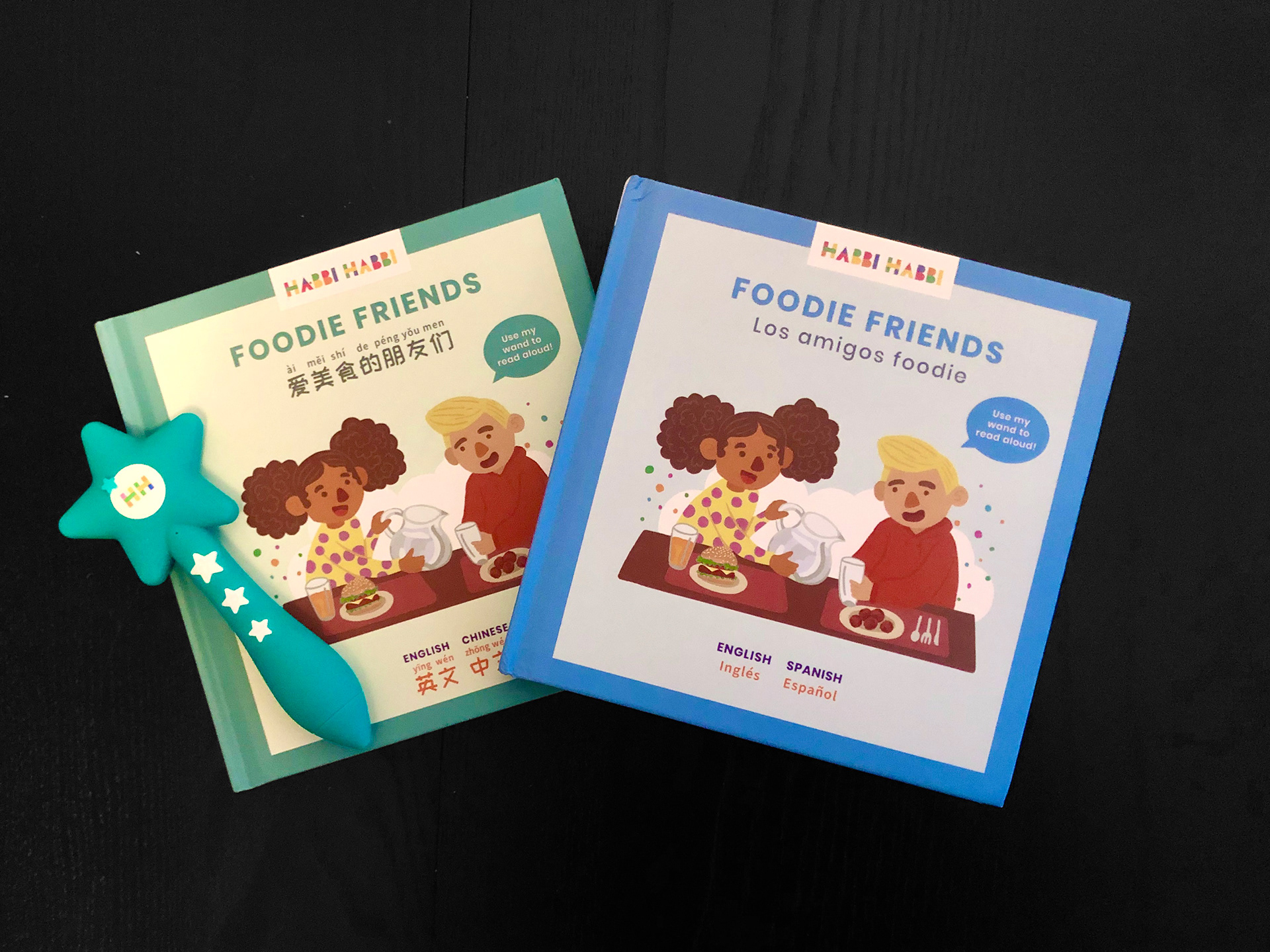 Foodie Friends  Habbi Habbi Bilingual Books for Kids