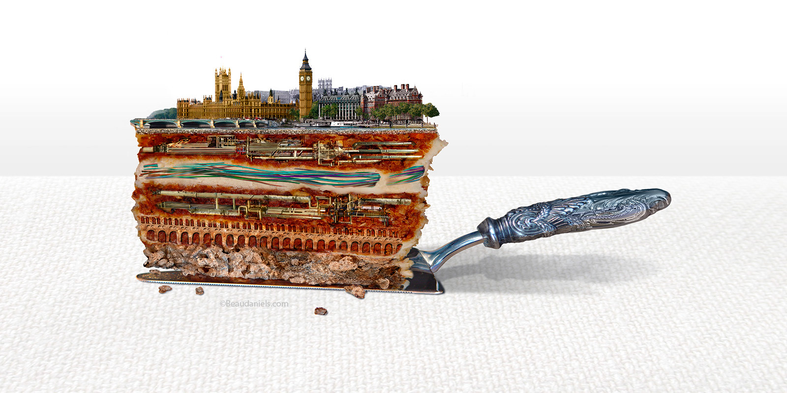 London Pie, A slice of architectural pie.