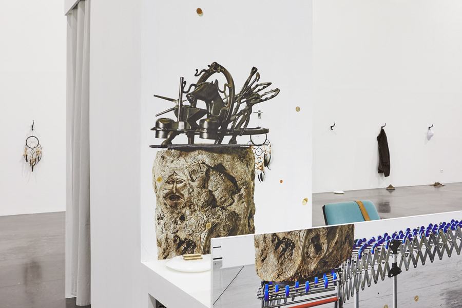Emmanuelle Lainé, Suspension Volontaire de la Crédulité, Panorama 2019, exhibition view, Credit : Jeanchristophe Lett