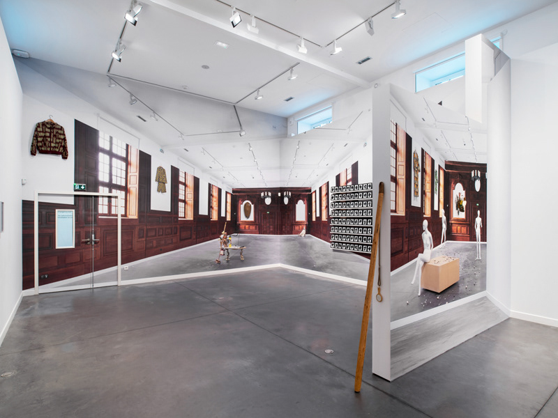 Emmanuelle Lainé, Frac Champagne-Ardennes, exhibition view 2018.