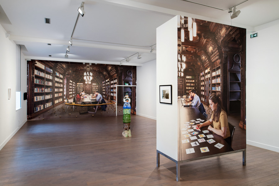 Emmanuelle Lainé, Frac Champagne-Ardennes, exhibition view 2018.