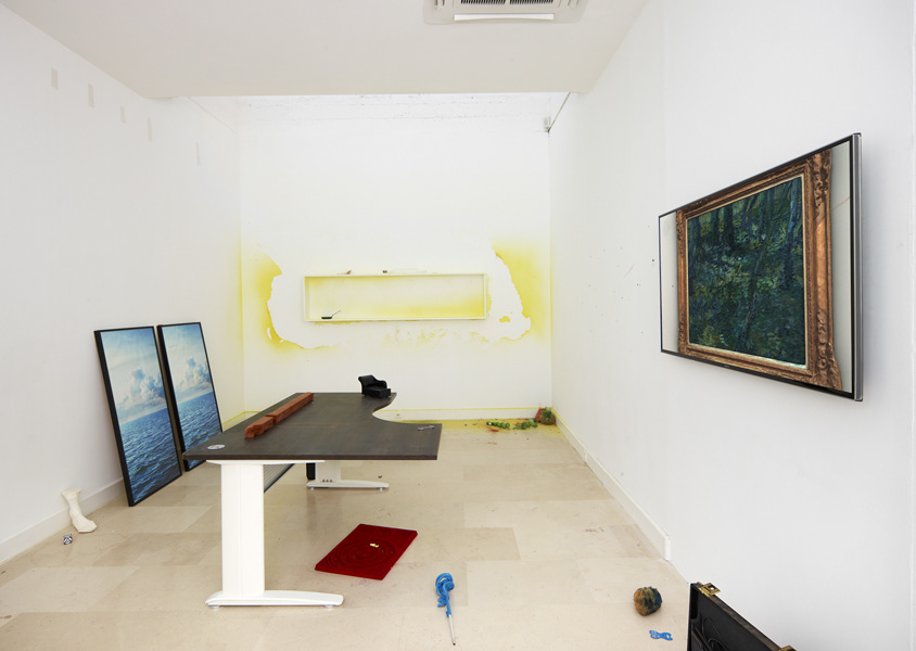 Emmanuelle laine, Villa Arson, exhibition view 2016