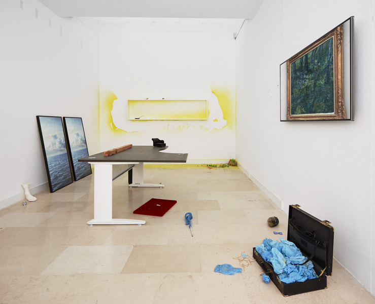 Emmanuelle laine, Villa Arson, exhibition view 2016
