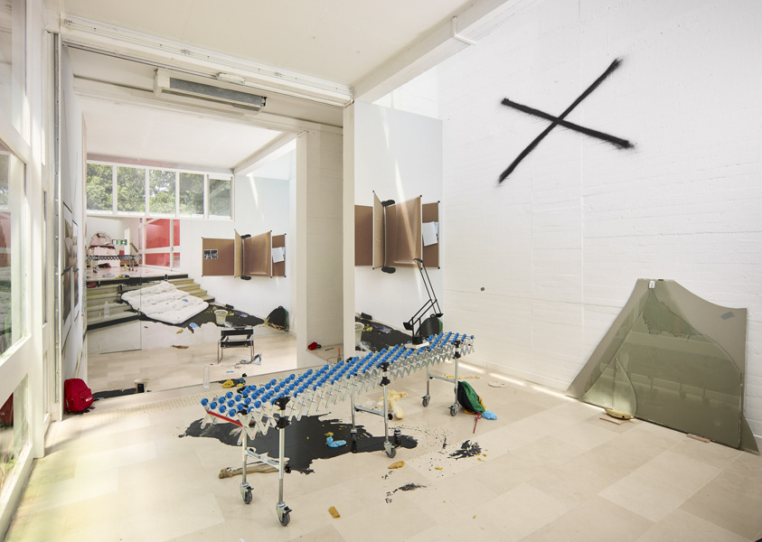 Emmanuelle laine, Villa Arson, exhibition view 2016