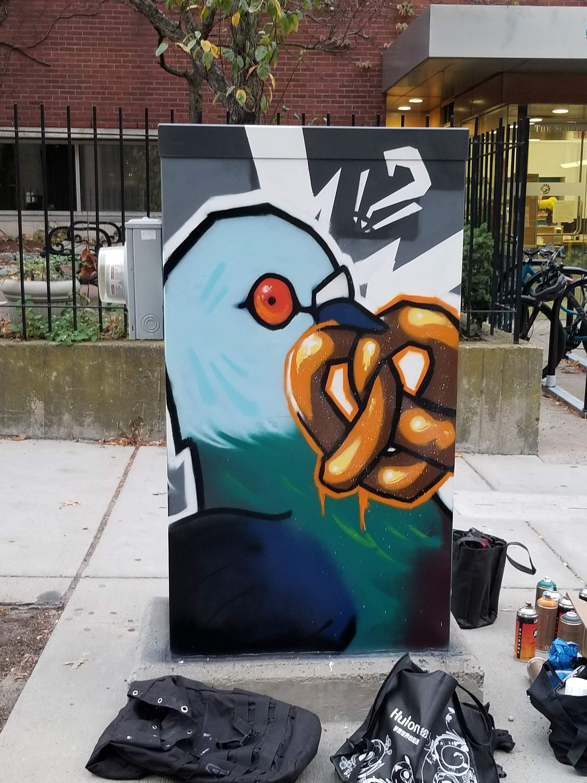 'Pigeon & Pretzel', Boston, MA 2020