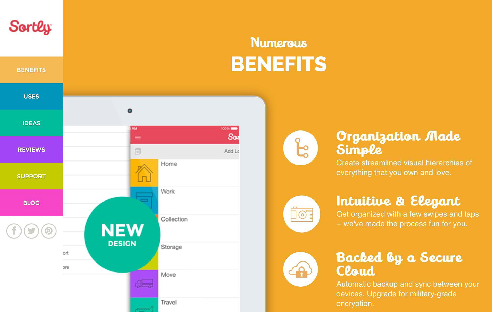 Icon Design | Sortly App for iOS
