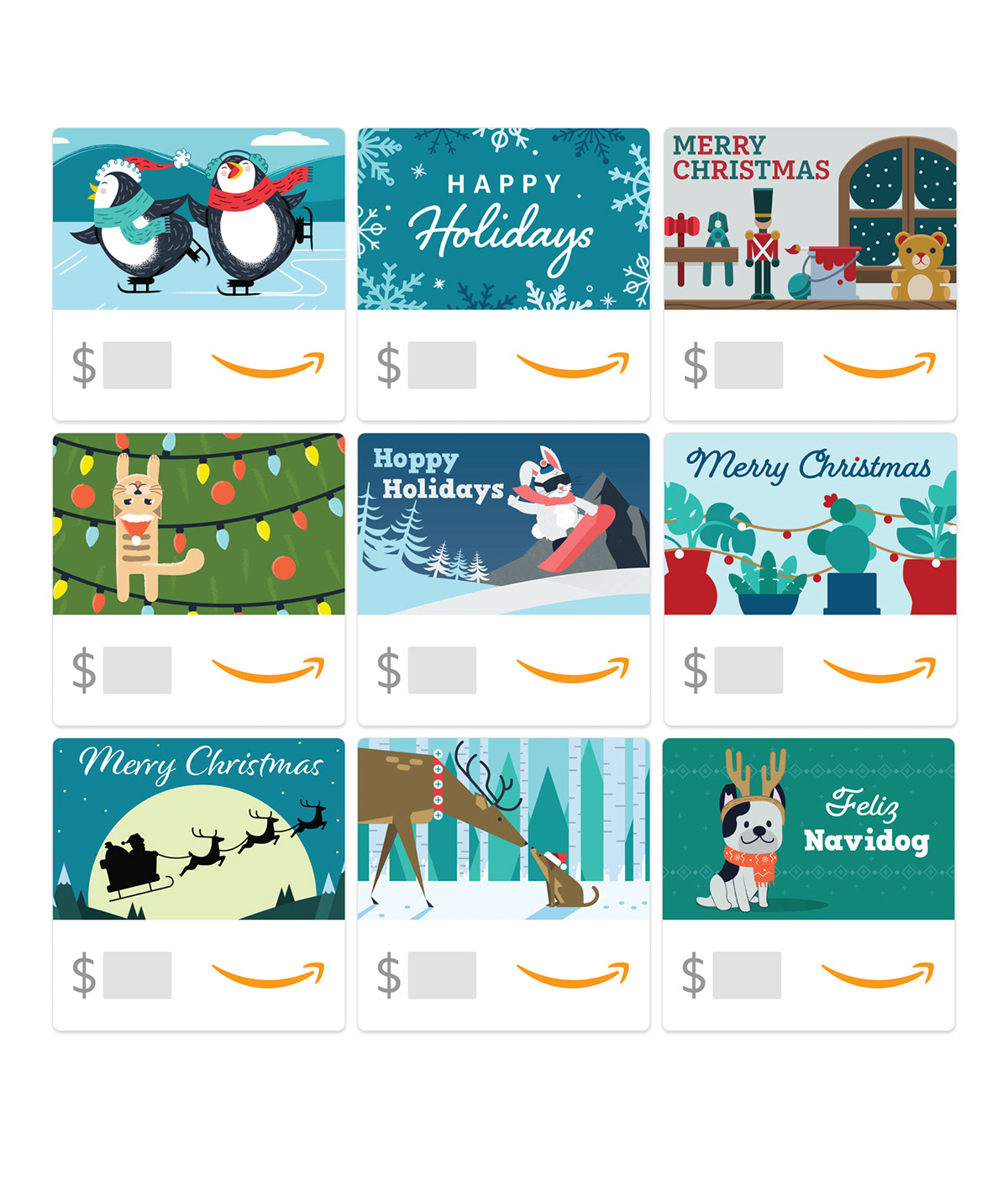 Eric Bird Amazon Holiday Gift Cards